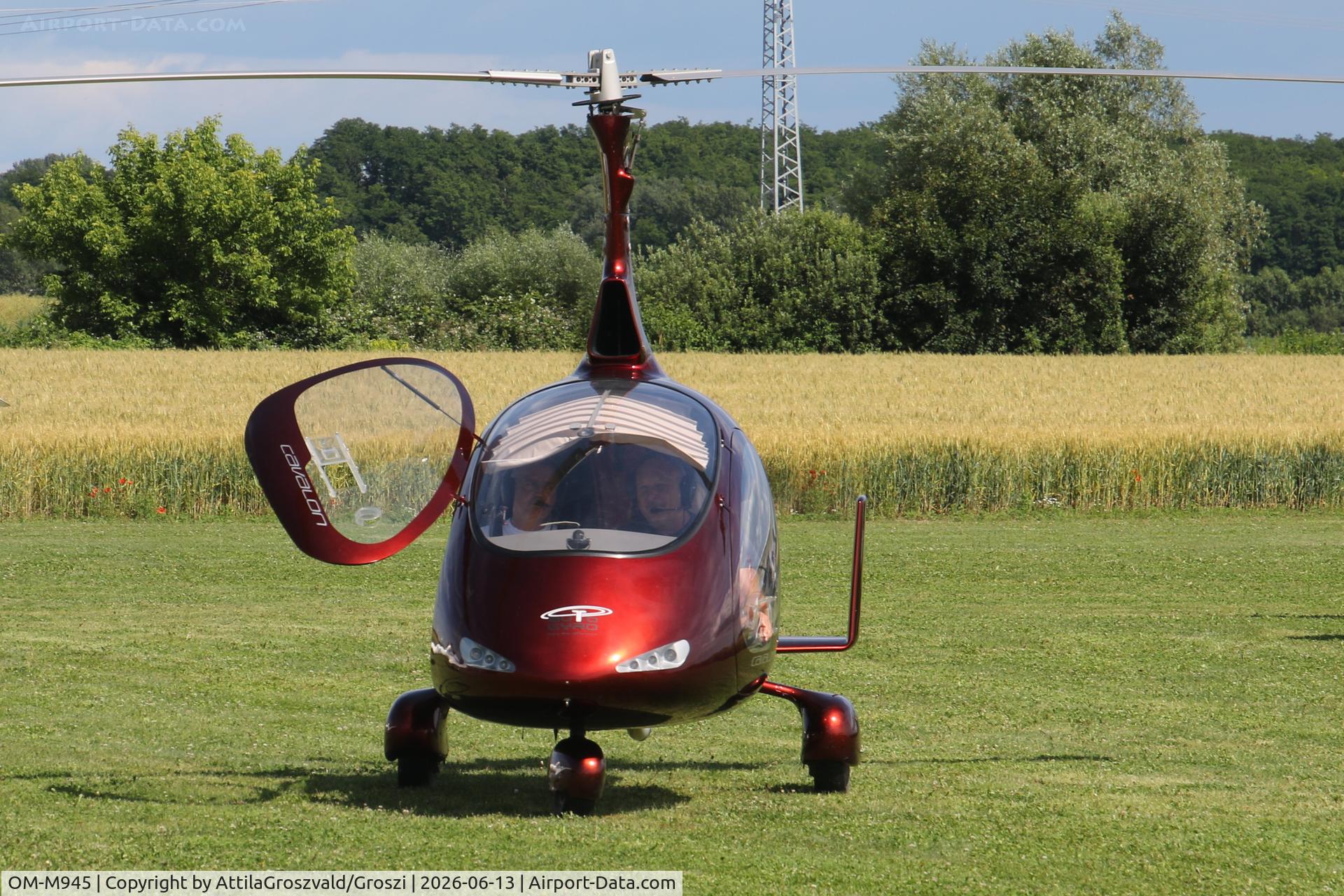 OM-M945, 2012 Autogyro GmbH Cavalon, c/n V00064, Becsehely, Mura Airport, Hungary