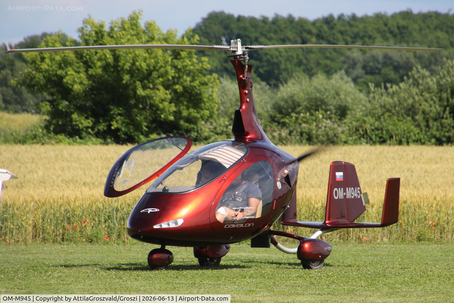OM-M945, 2012 Autogyro GmbH Cavalon, c/n V00064, Becsehely, Mura Airport, Hungary