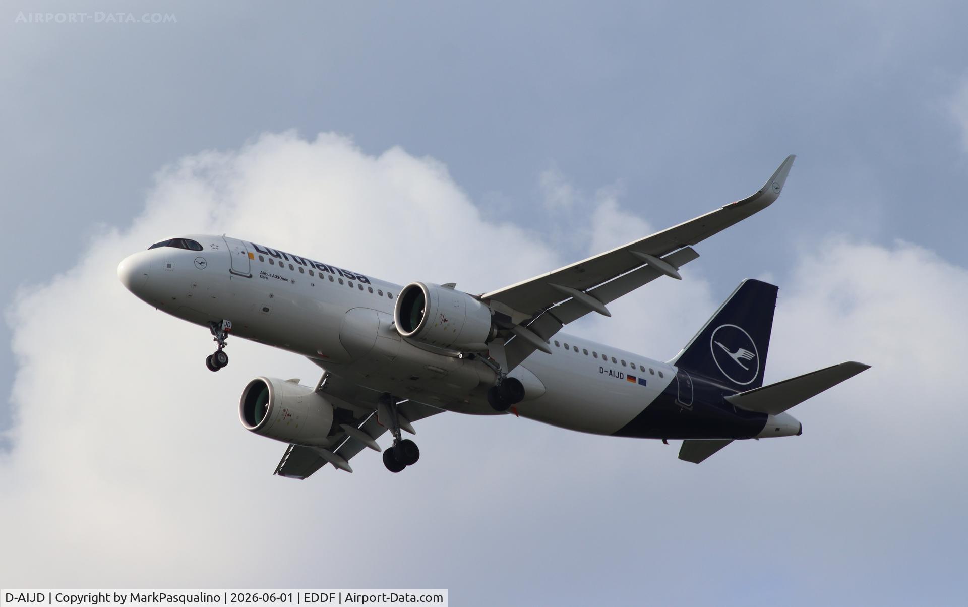 D-AIJD, 2020 Airbus A320-271N, c/n 10281, Airbus A320-271N