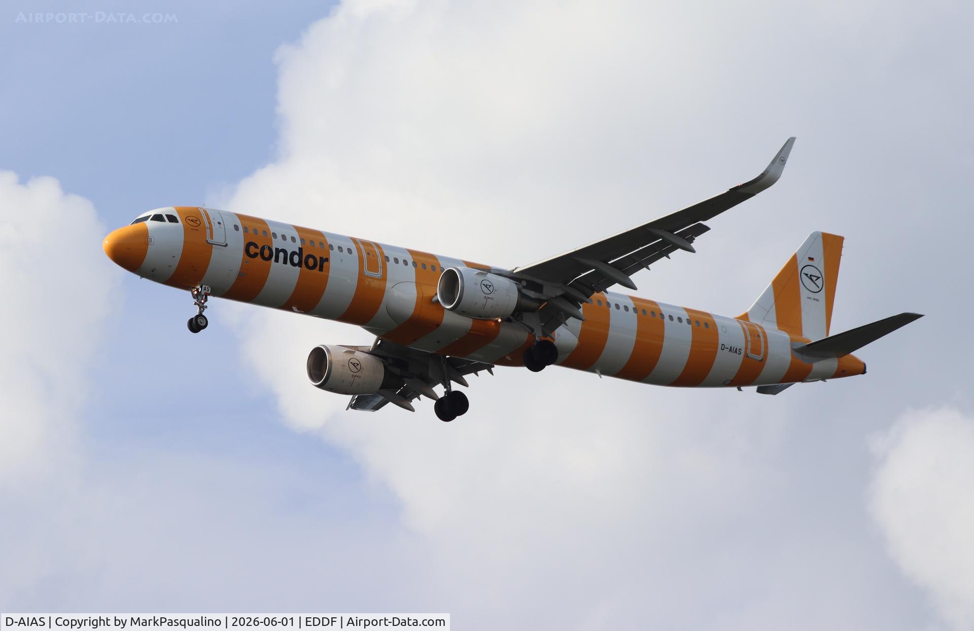 D-AIAS, 2014 Airbus A321-211, c/n 6122, Airbus A321-211