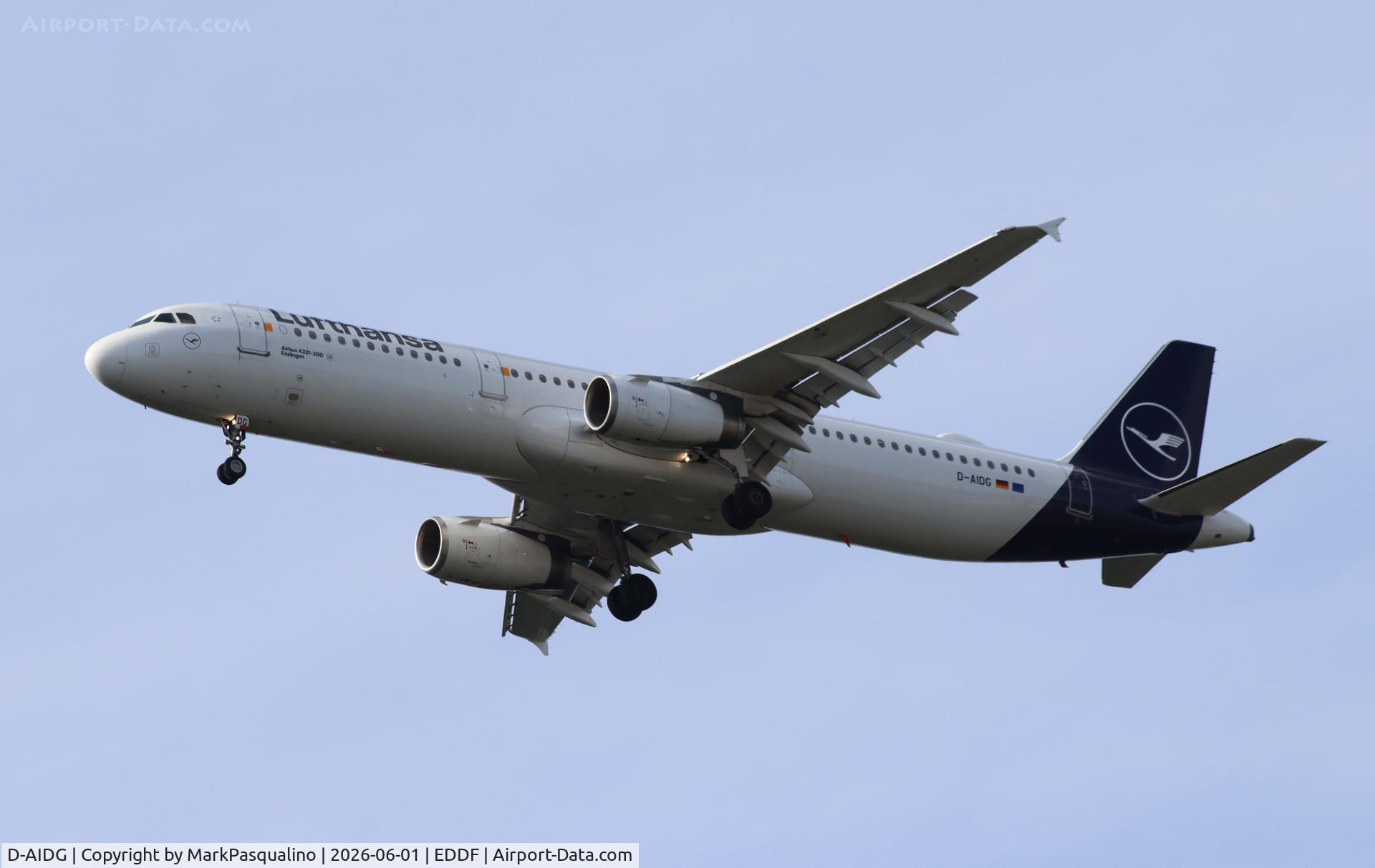 D-AIDG, 2011 Airbus A321-231, c/n 4672, Airbus A321-231