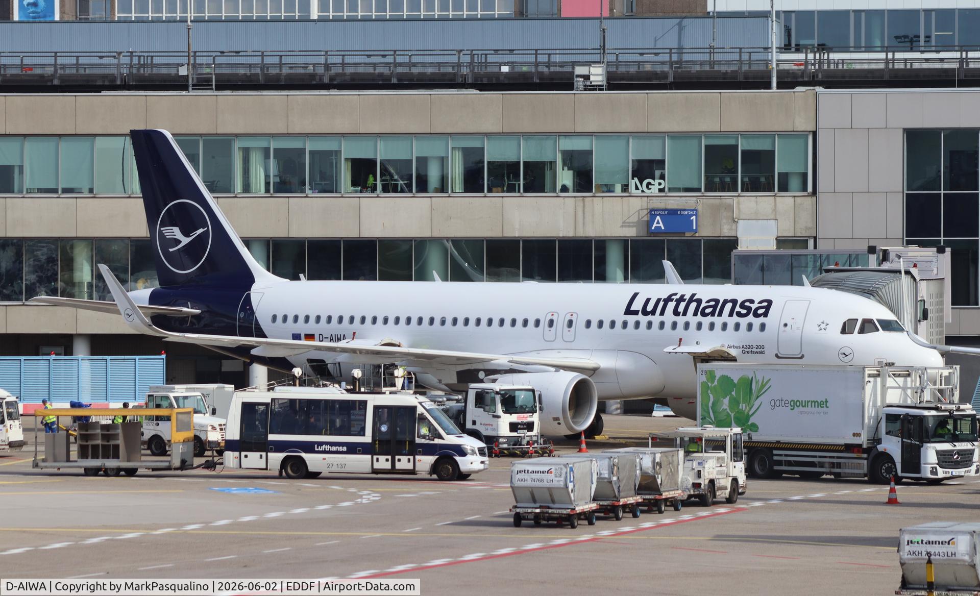 D-AIWA, 2017 Airbus A320-214, c/n 7681, Airbus A320-214