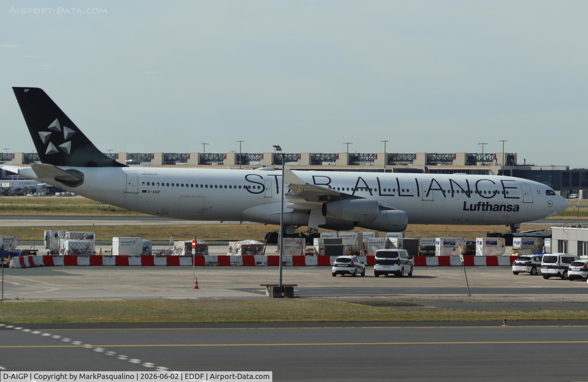 D-AIGP, 1998 Airbus A340-313X, c/n 252, Airbus A340-313X