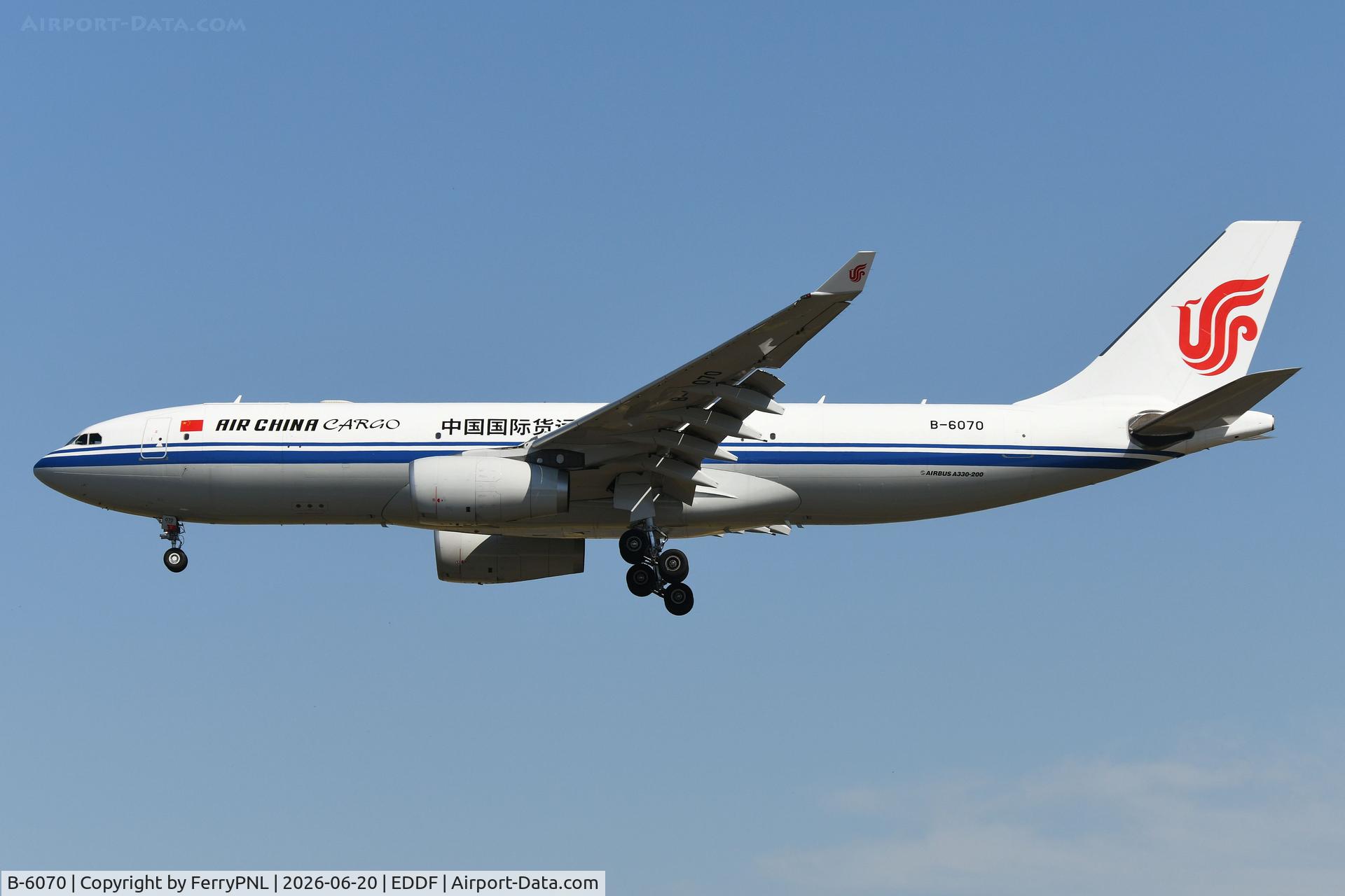B-6070, 2006 Airbus A330-243, c/n 750, Air China Cargo A332F