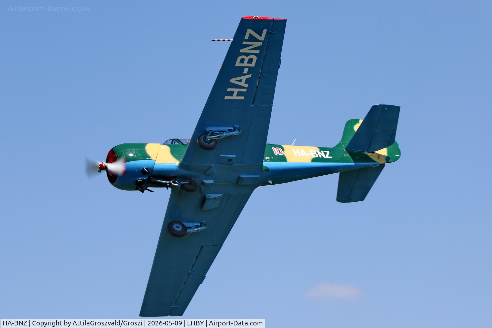 HA-BNZ, 1994 Yakovlev (Aerostar) Yak-52, c/n 9411806, LHBY - Böny Airport, Hungary