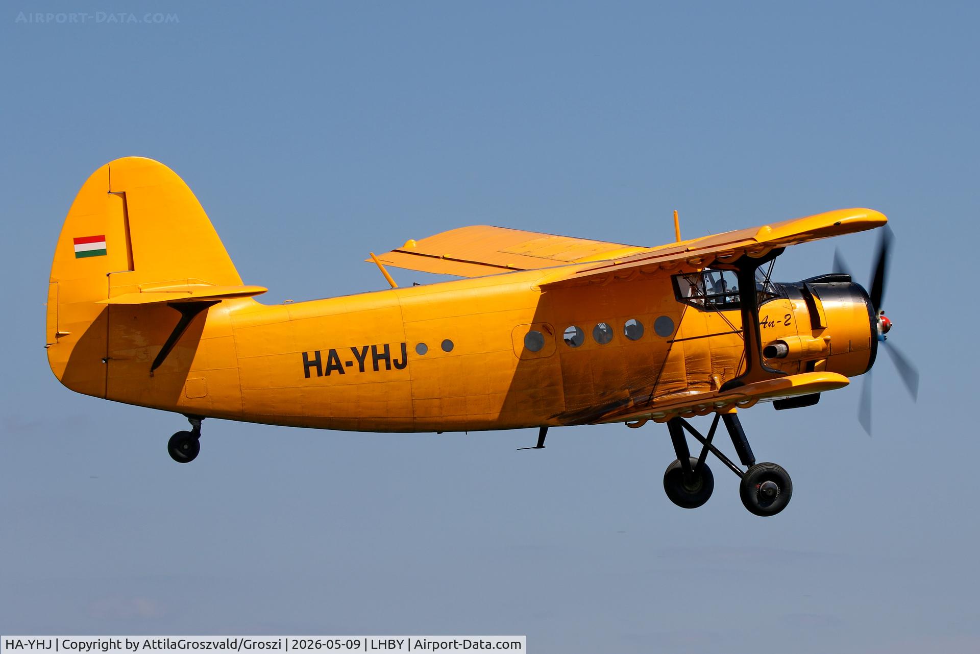 HA-YHJ, PZL-Mielec An-2TP, c/n 1G238-53, LHBY - Böny Airport, Hungary