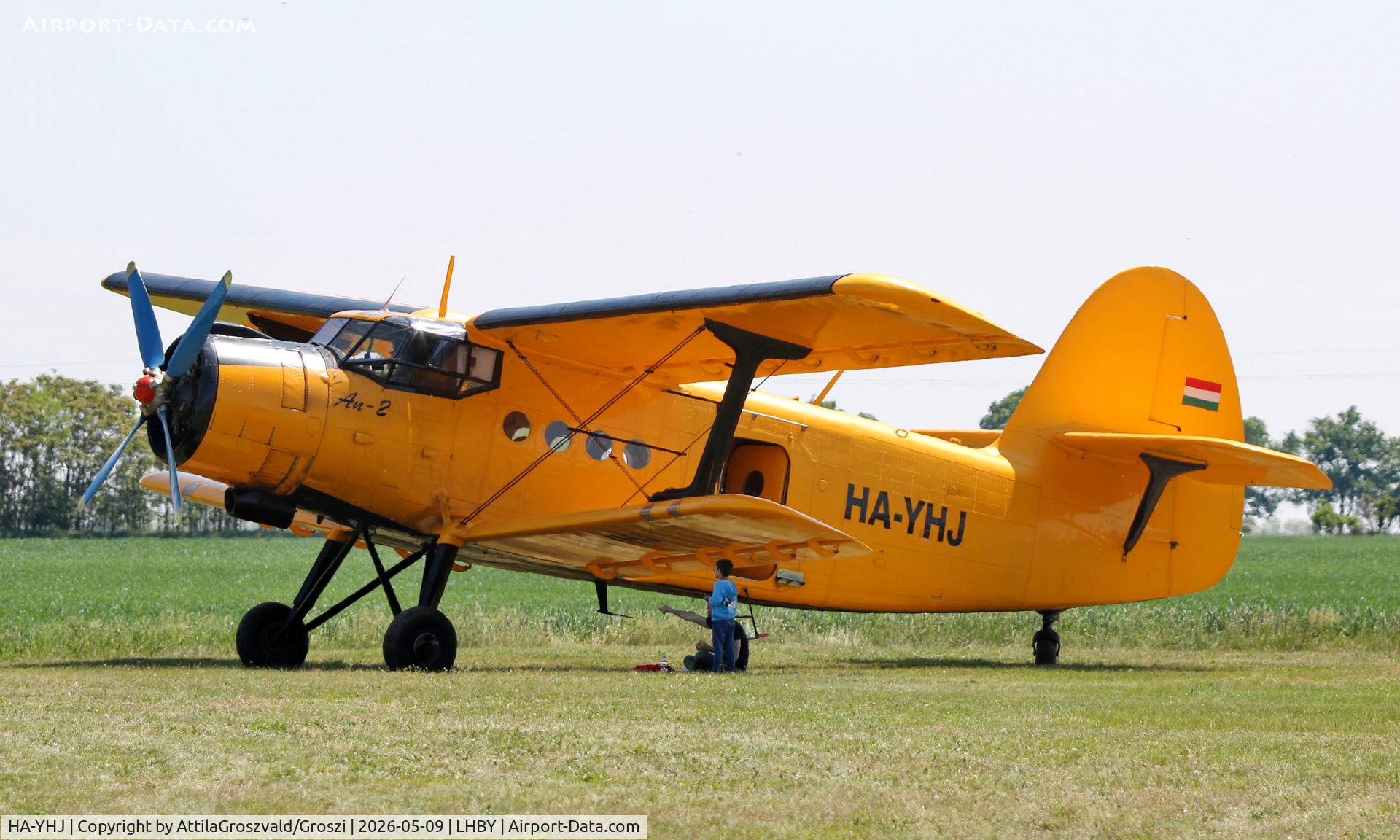 HA-YHJ, PZL-Mielec An-2TP, c/n 1G238-53, LHBY - Böny Airport, Hungary
