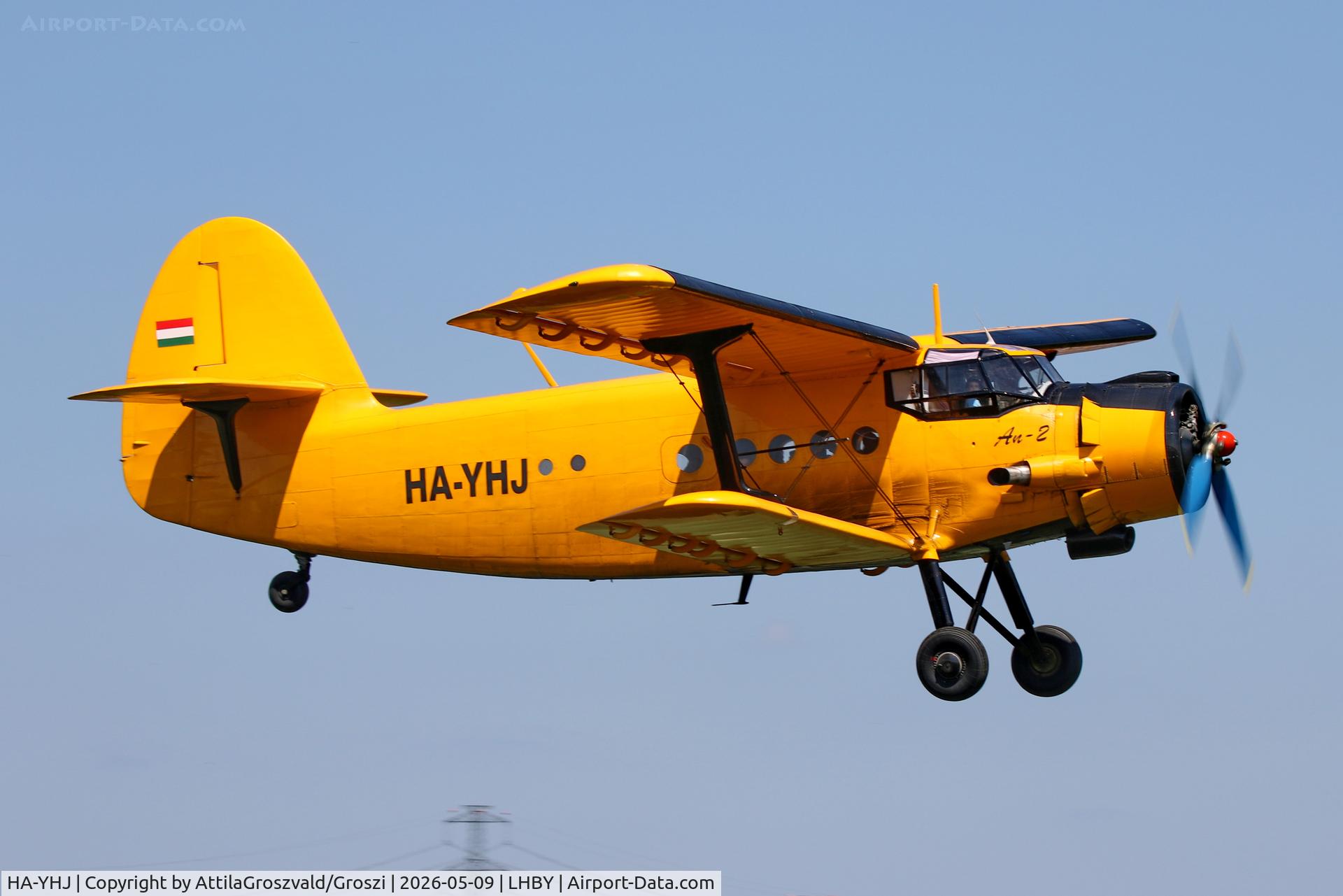 HA-YHJ, PZL-Mielec An-2TP, c/n 1G238-53, LHBY - Böny Airport, Hungary