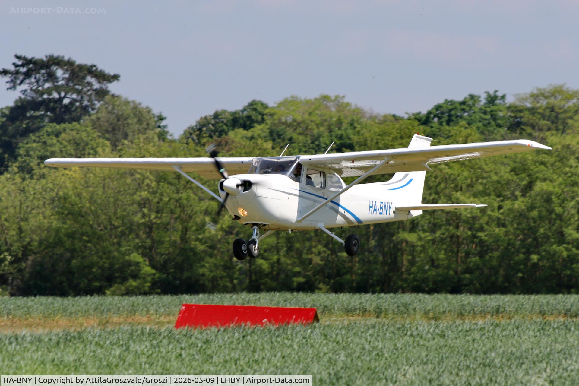 Aircraft HA-BNY, 1973 Reims Cessna FR172J Reims Rocket, c/n 0353, LHBY - Böny Airport, Hungary, at LHBY, photo by AttilaGroszvald/Groszi