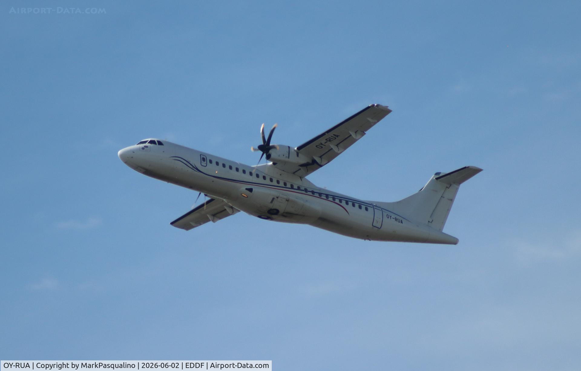OY-RUA, 2008 ATR ATR 72-500 (72-212A), c/n 822, ATR-72-500