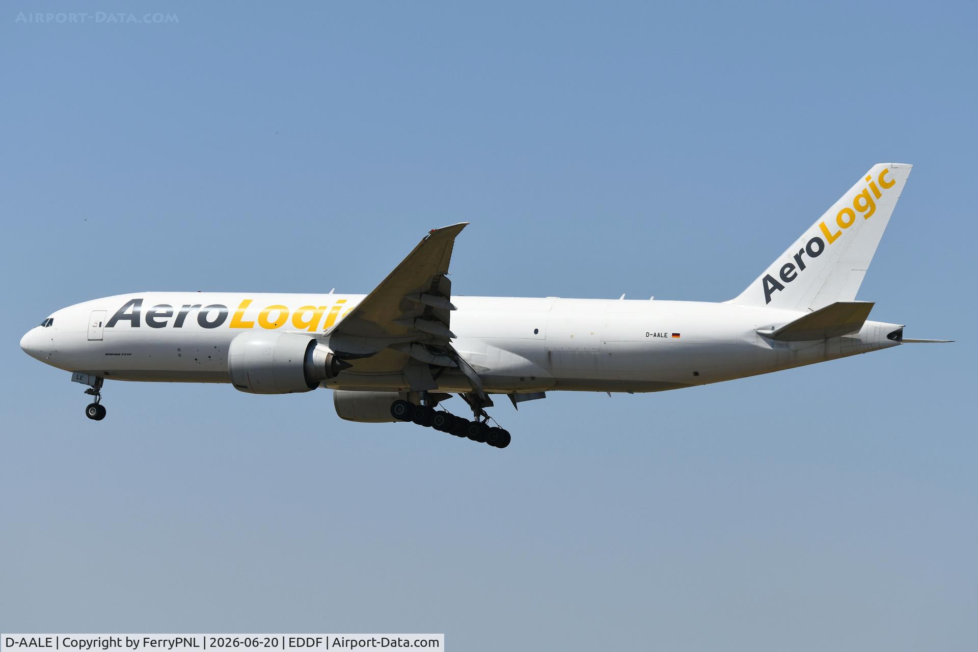 D-AALE, 2010 Boeing 777-FZN, c/n 36198, AeroLogic B772F