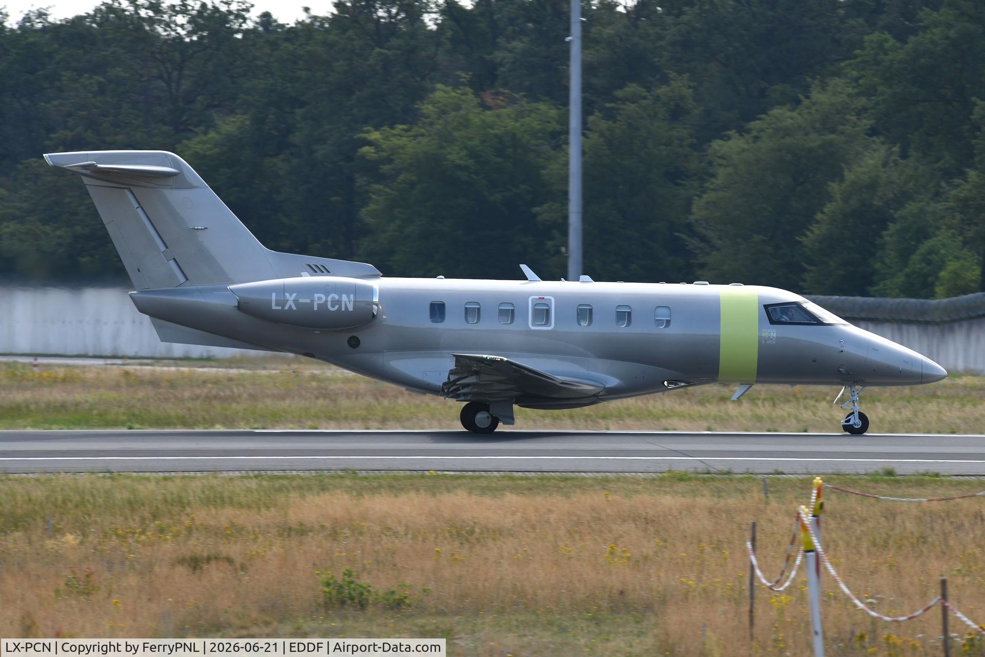 LX-PCN, 2025 Pilatus PC24, c/n 610, New PC24 for Jetfly Aviation
