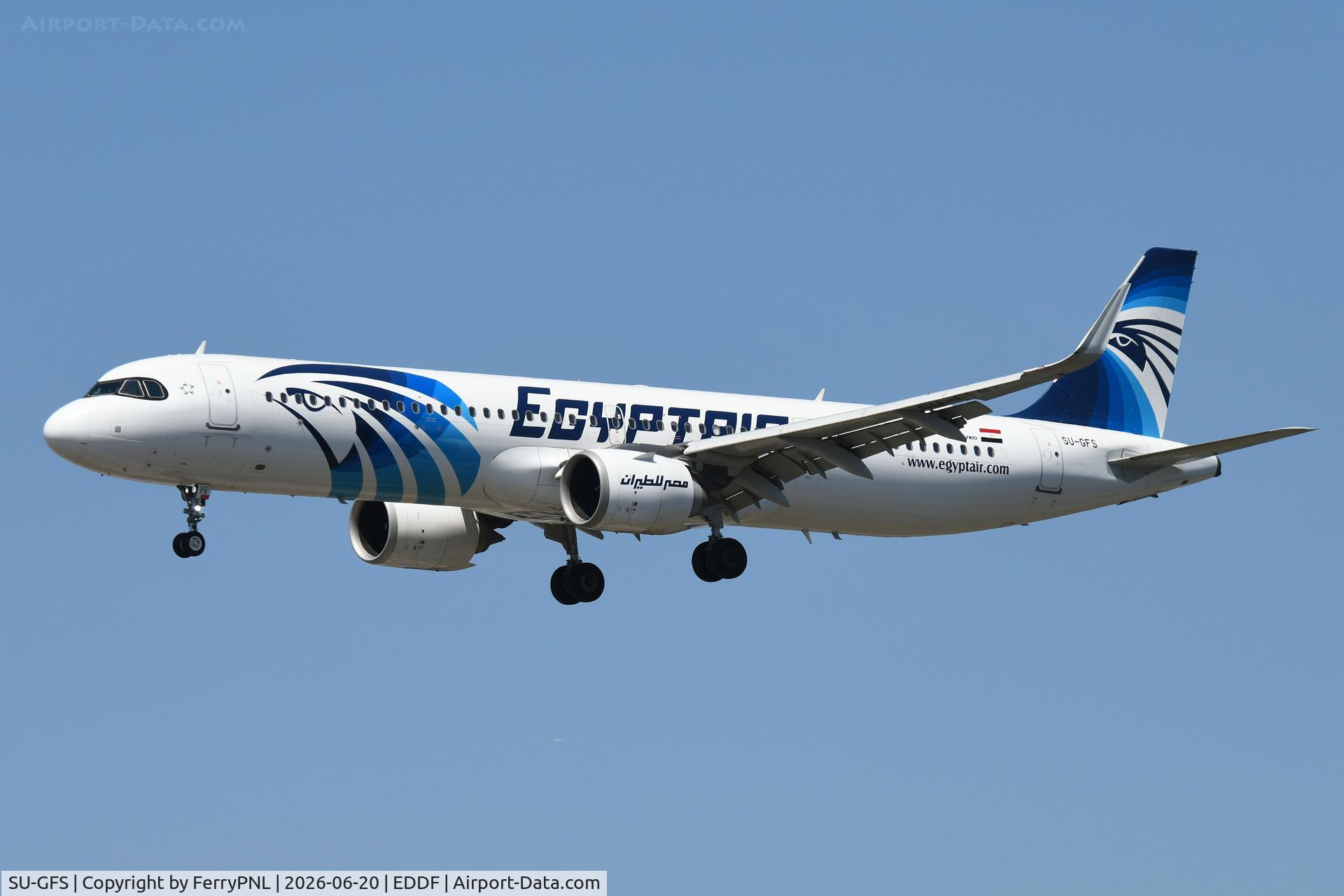 SU-GFS, 2023 Airbus A321-251NX, c/n 11231, Egyptair A321N