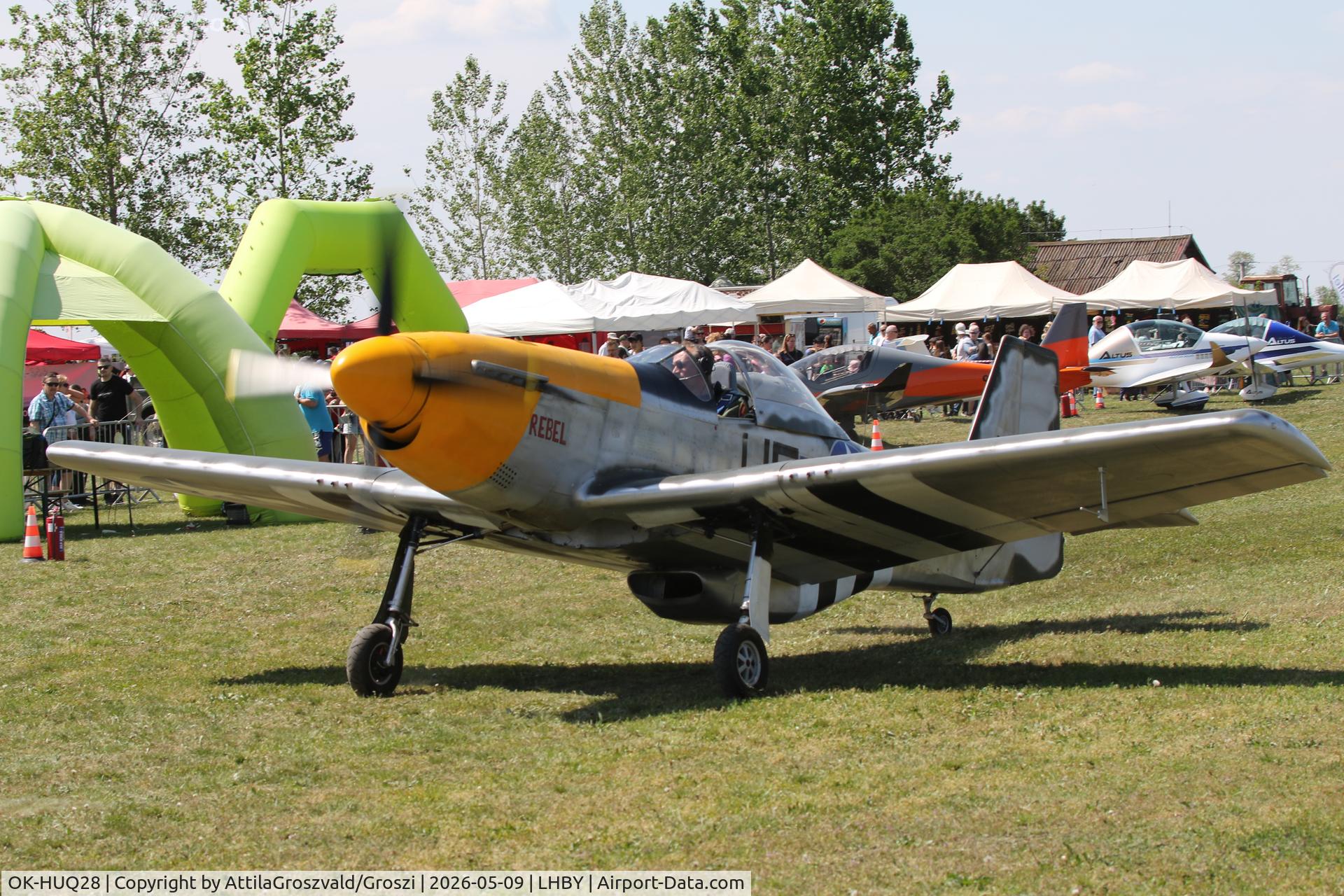 Aircraft OK-HUQ28, Loehle 5151 Mustang RG, c/n ., LHBY - Böny Airport, Hungary, at LHBY, photo by AttilaGroszvald/Groszi