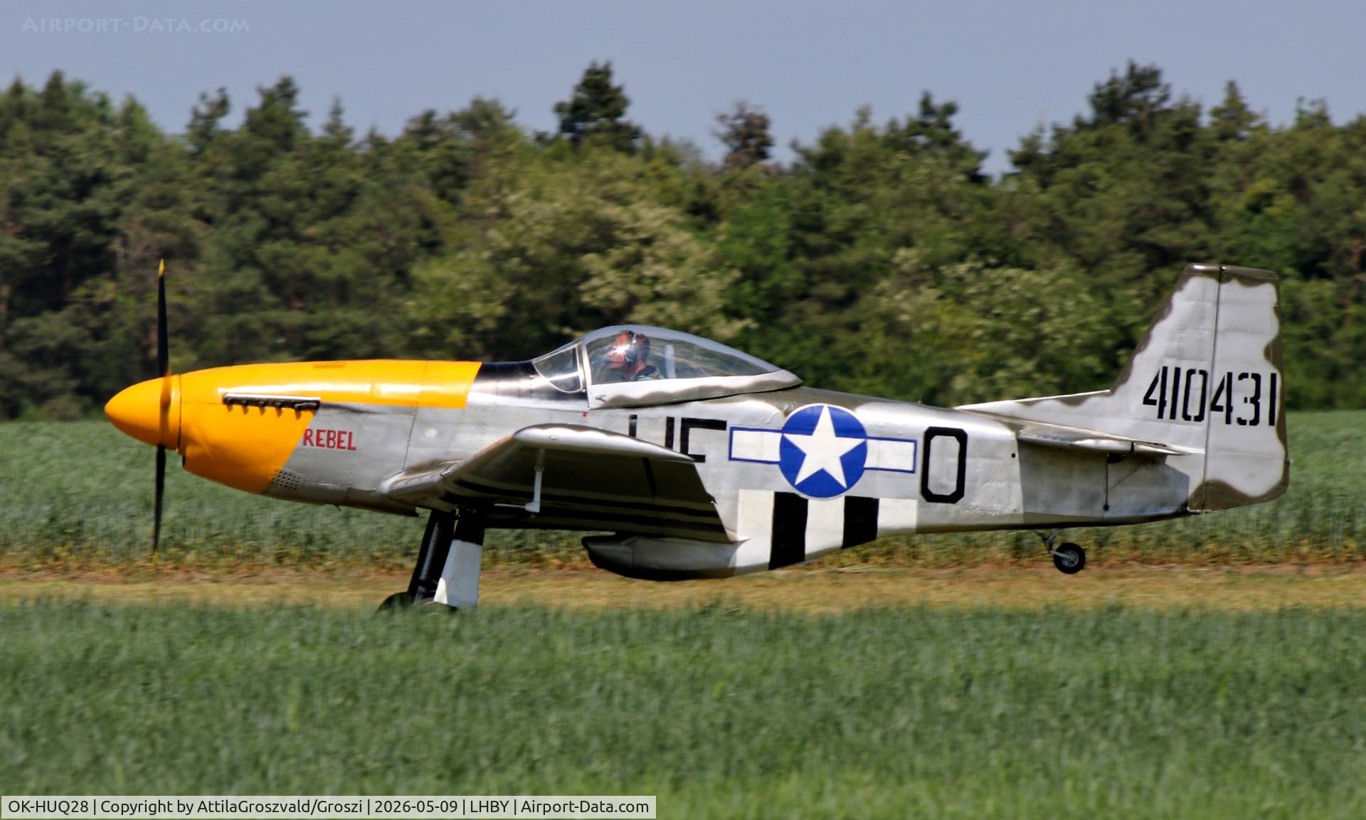 Aircraft OK-HUQ28, Loehle 5151 Mustang RG, c/n ., LHBY - Böny Airport, Hungary, at LHBY, photo by AttilaGroszvald/Groszi