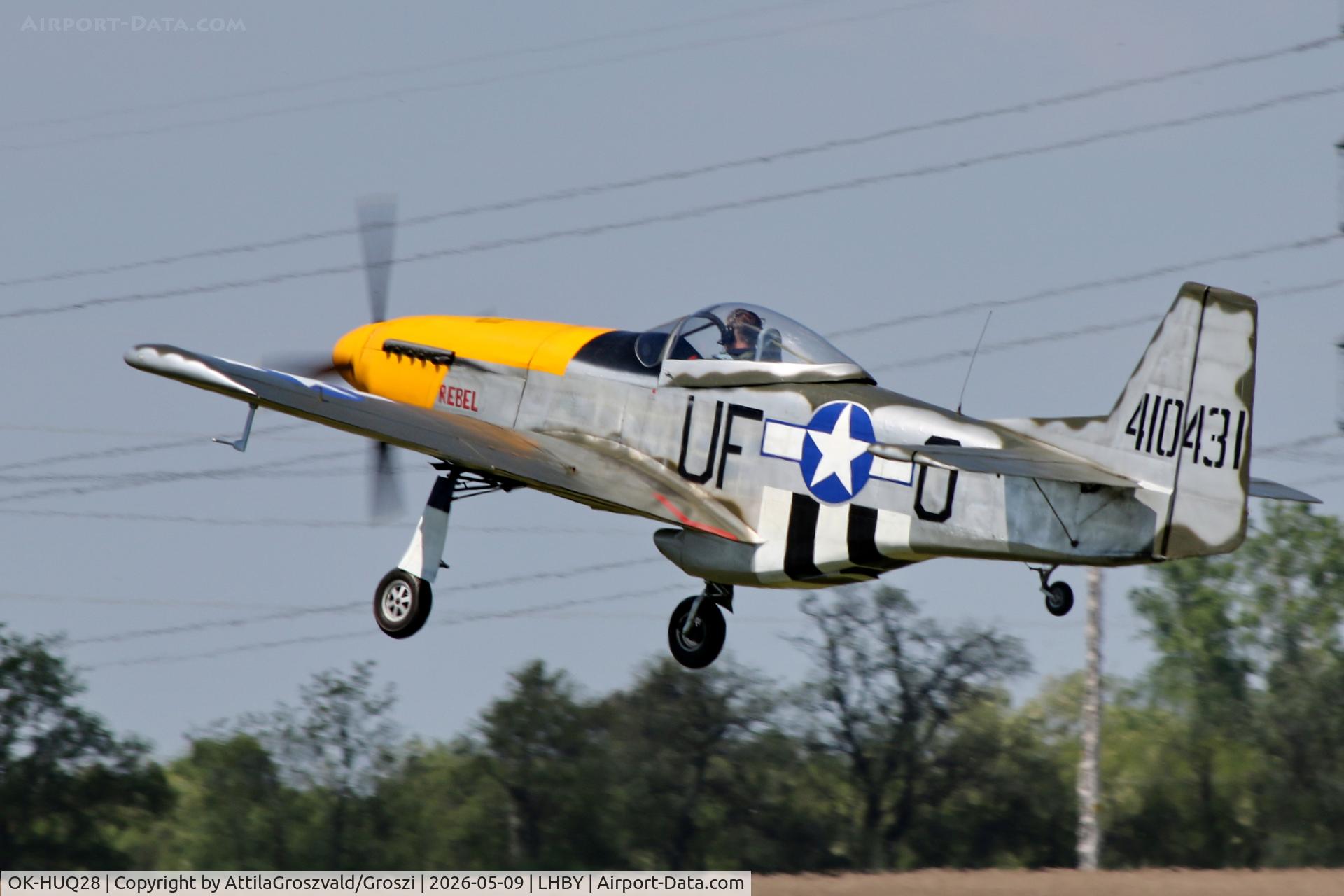 Aircraft OK-HUQ28, Loehle 5151 Mustang RG, c/n ., LHBY - Böny Airport, Hungary, at LHBY, photo by AttilaGroszvald/Groszi
