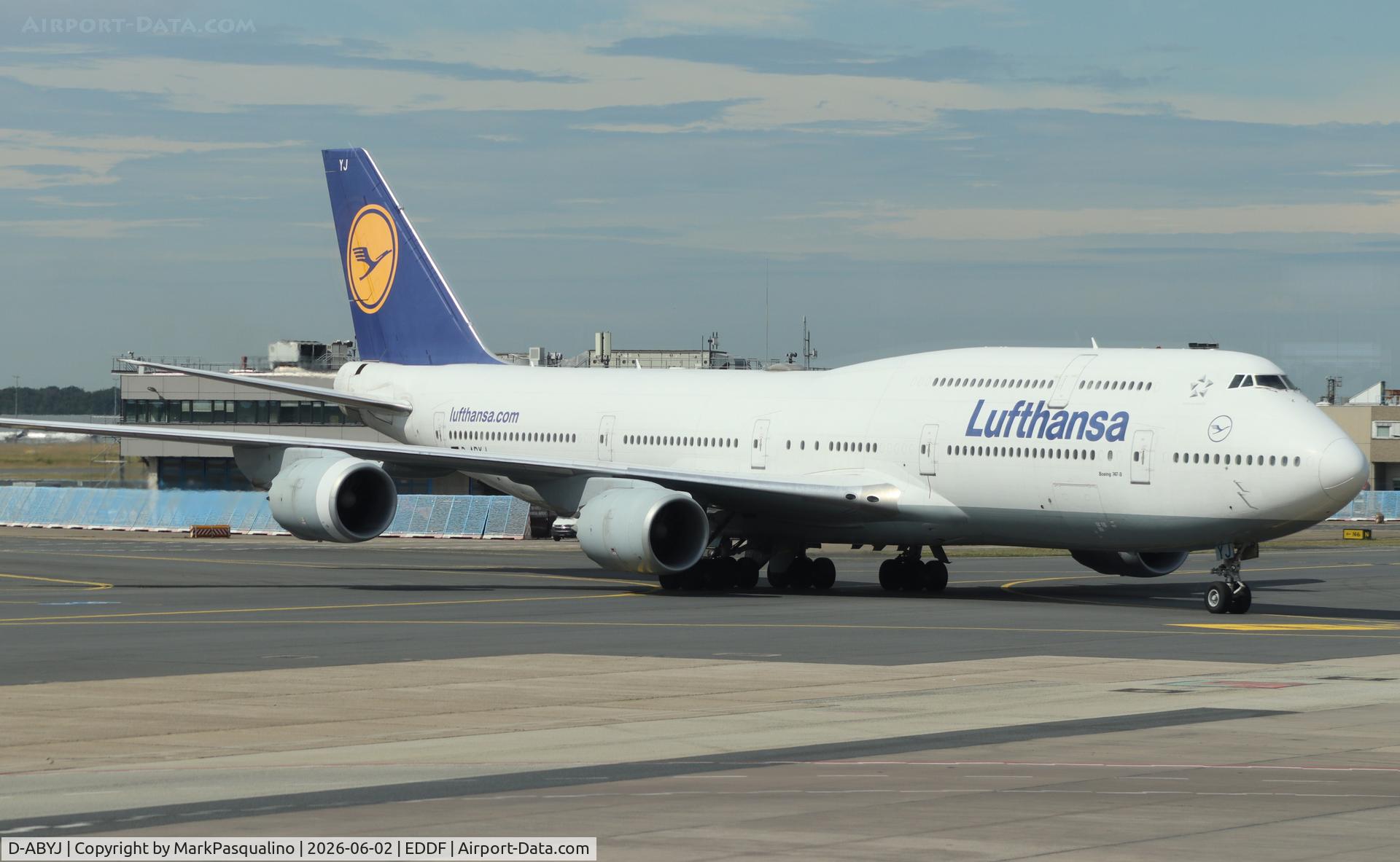 D-ABYJ, 2013 Boeing 747-830, c/n 37834 l/n 1477, Boeing 747-830