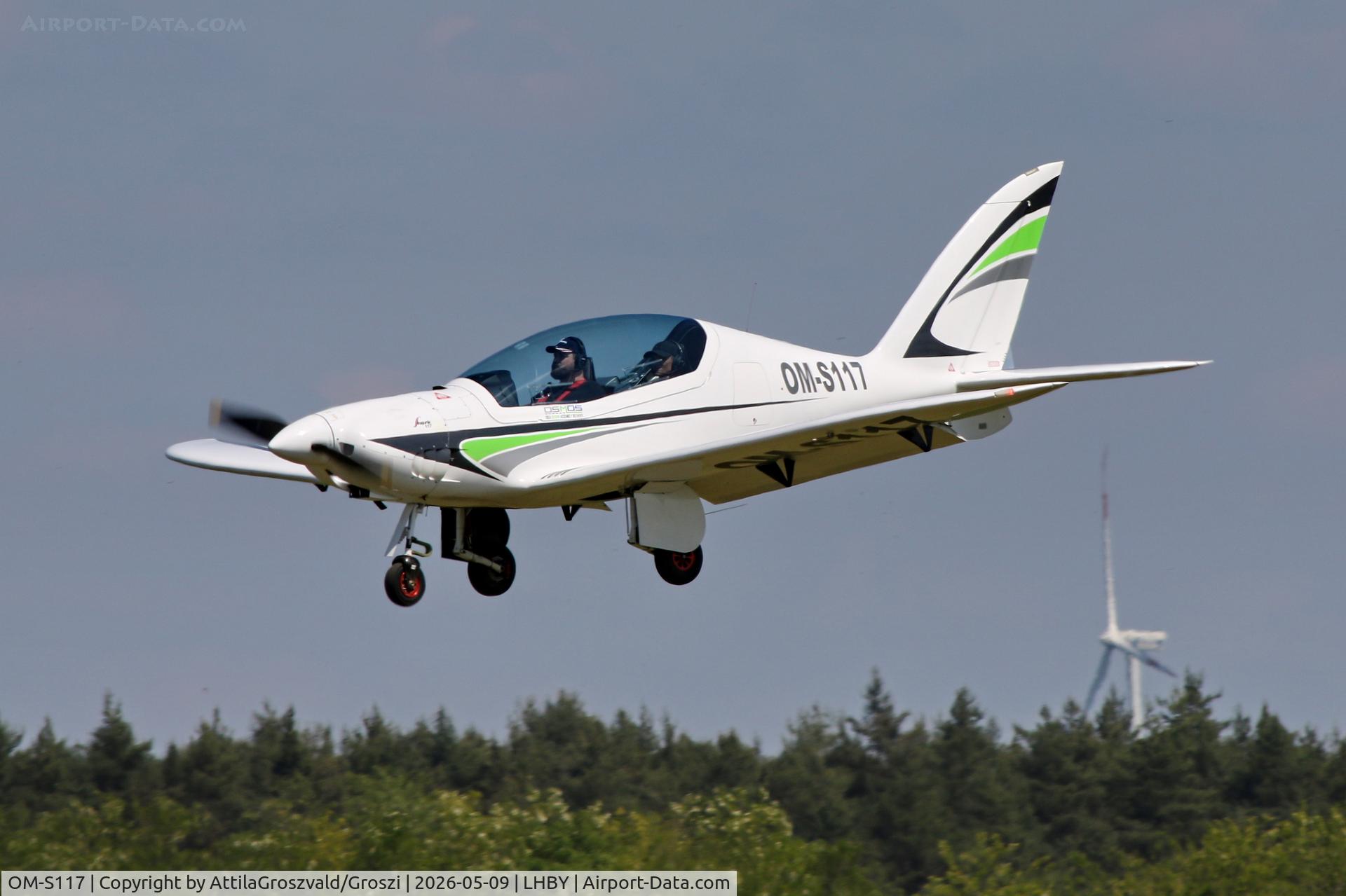 OM-S117, Shark Aero Shark, c/n 117, LHBY - Böny Airport, Hungary