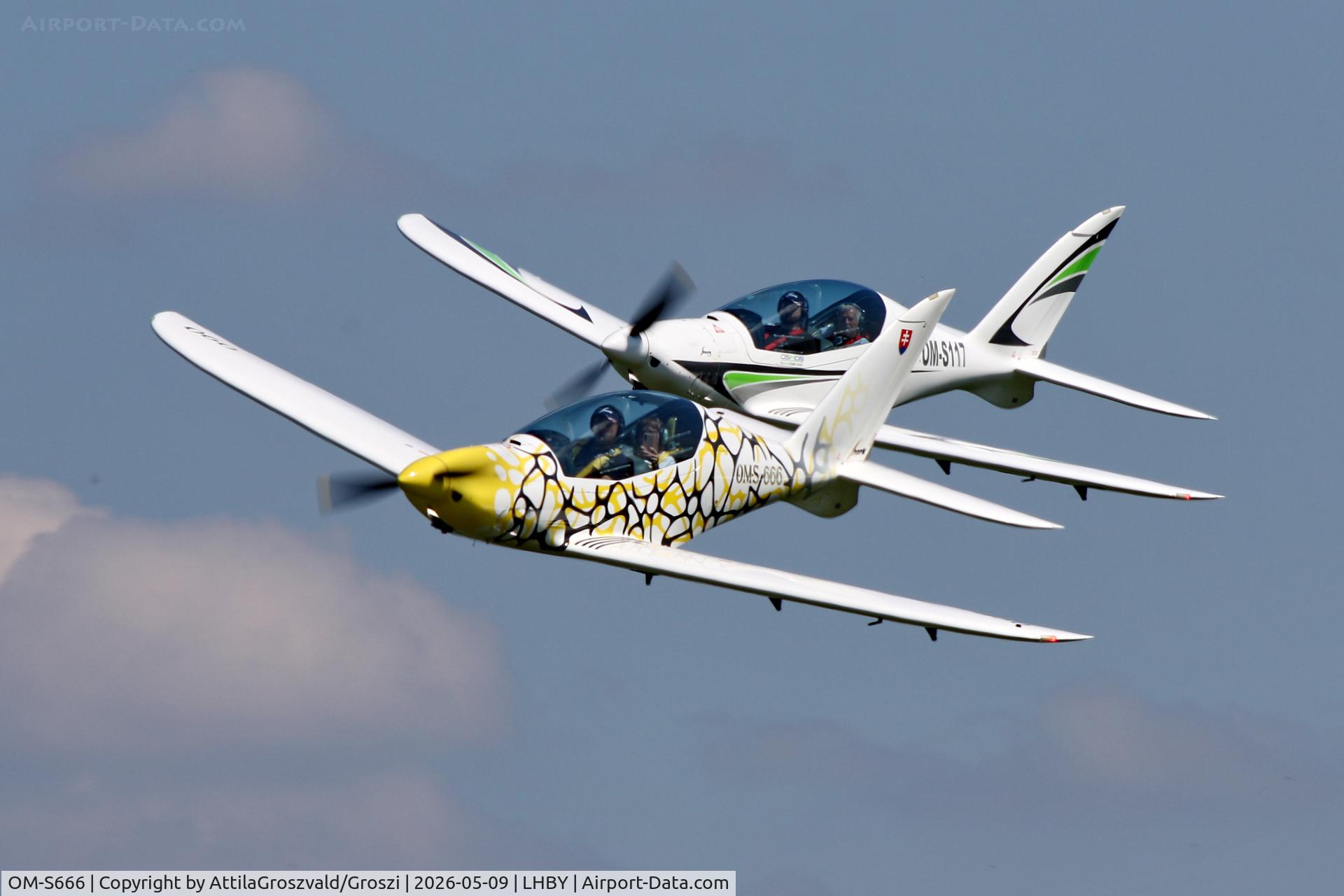 OM-S666, Shark Aero Shark, c/n 090, LHBY - Böny Airport, Hungary
