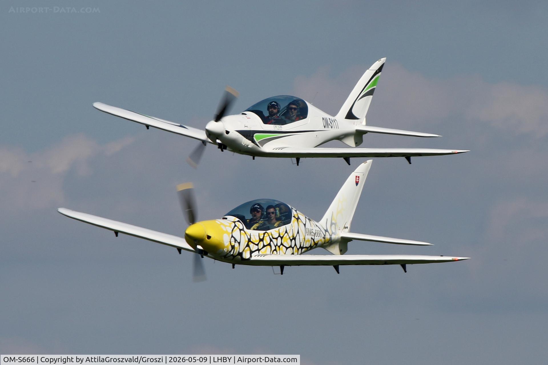 OM-S666, Shark Aero Shark, c/n 090, LHBY - Böny Airport, Hungary