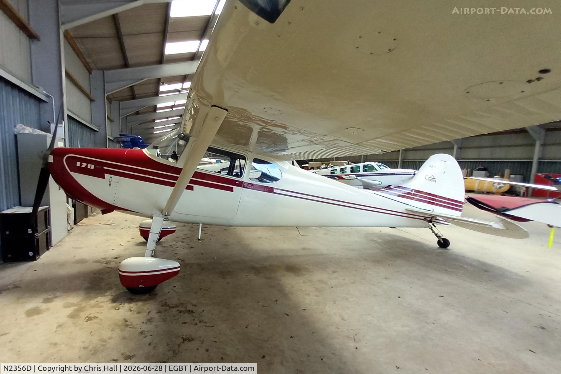 N2356D, 1952 Cessna 170B, c/n 20508, Turweston - EGBT 28/06/26