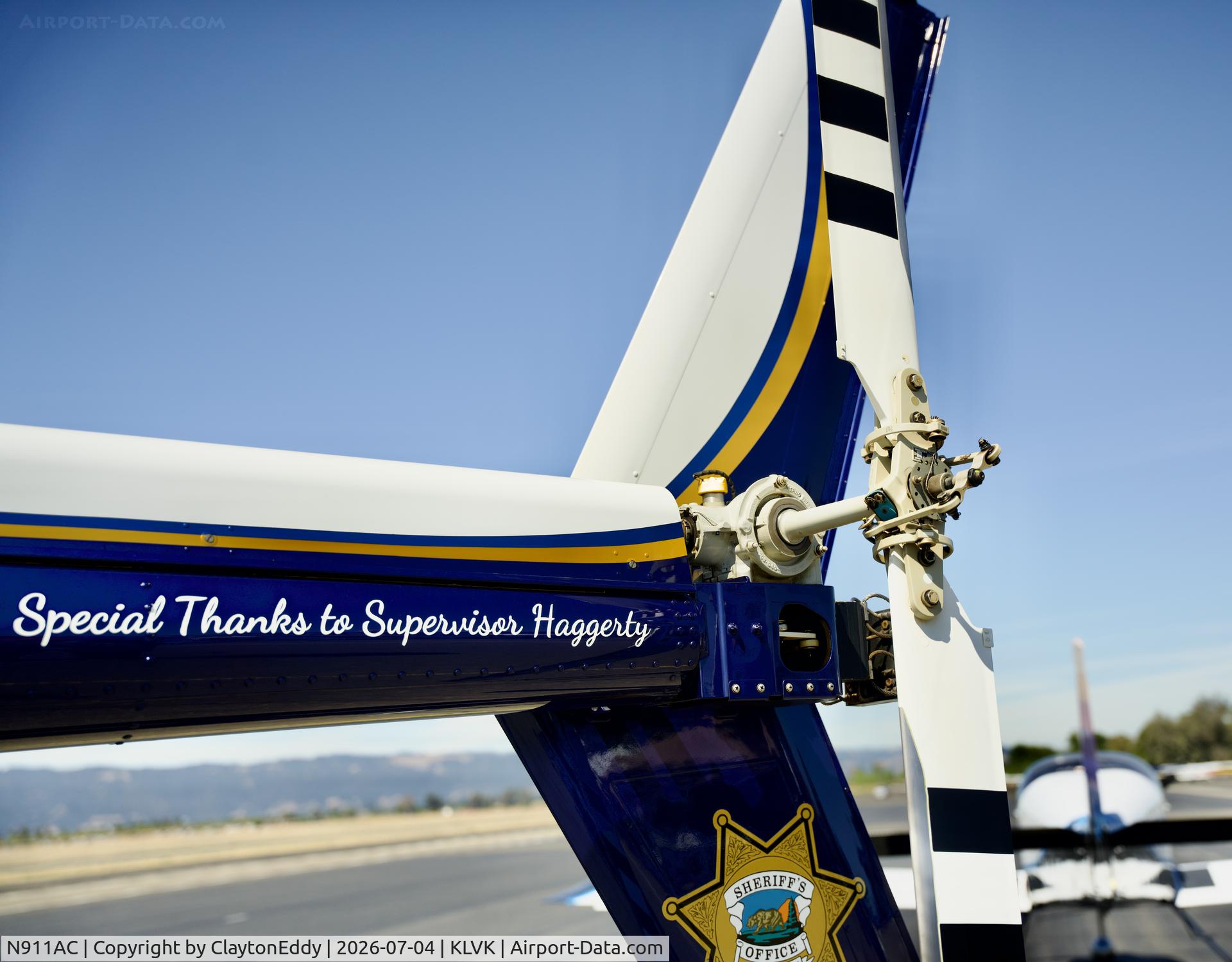 N911AC, 2020 Bell 505 Jet Ranger X, c/n 65285, 4th of July Livermore airport in California 2026