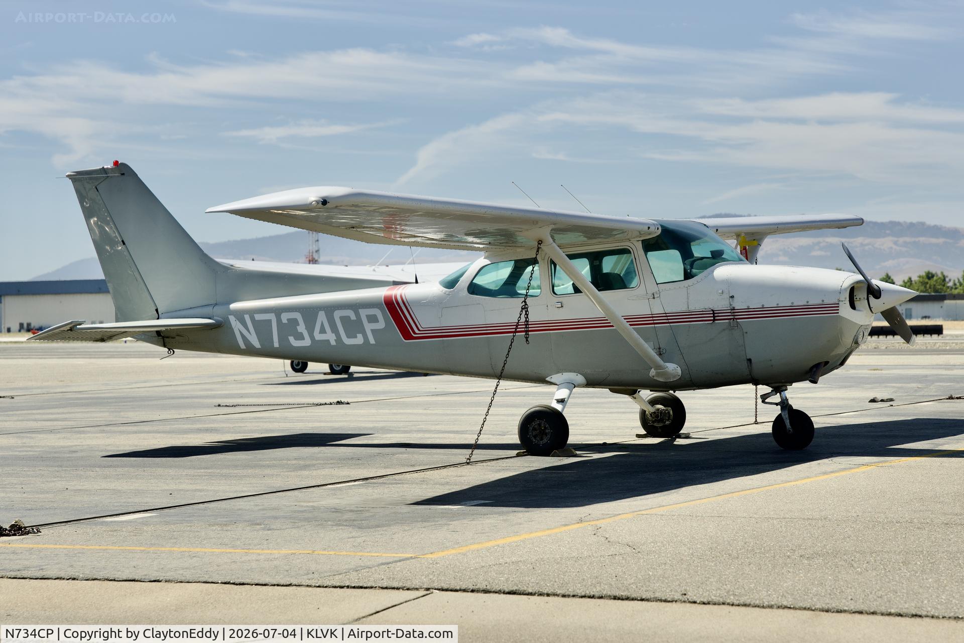 N734CP, 1977 Cessna 172N, c/n 17268752, 4th of July Livermore airport in California 2026