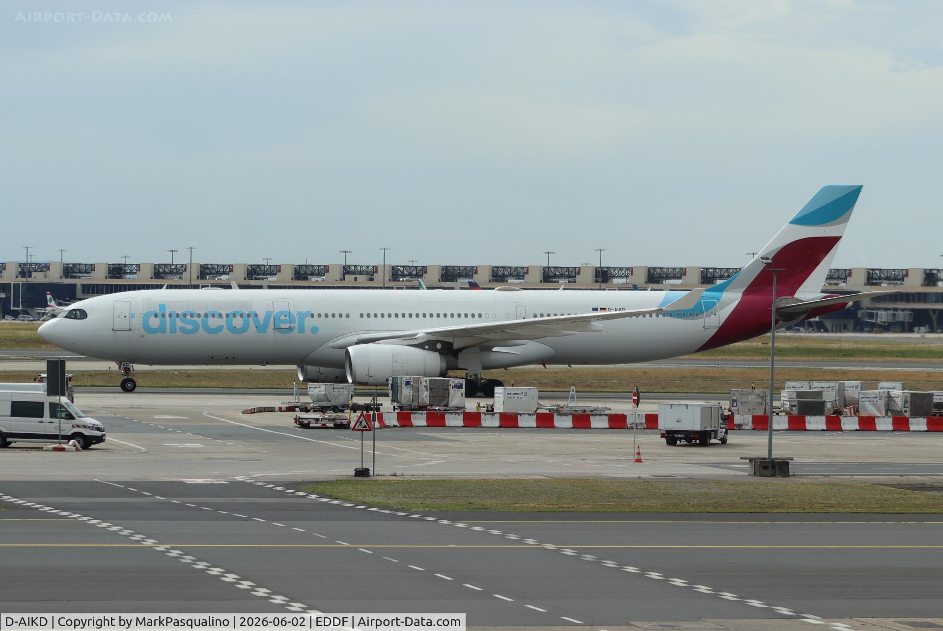 D-AIKD, 2004 Airbus A330-343X, c/n 629, Airbus A330-343X