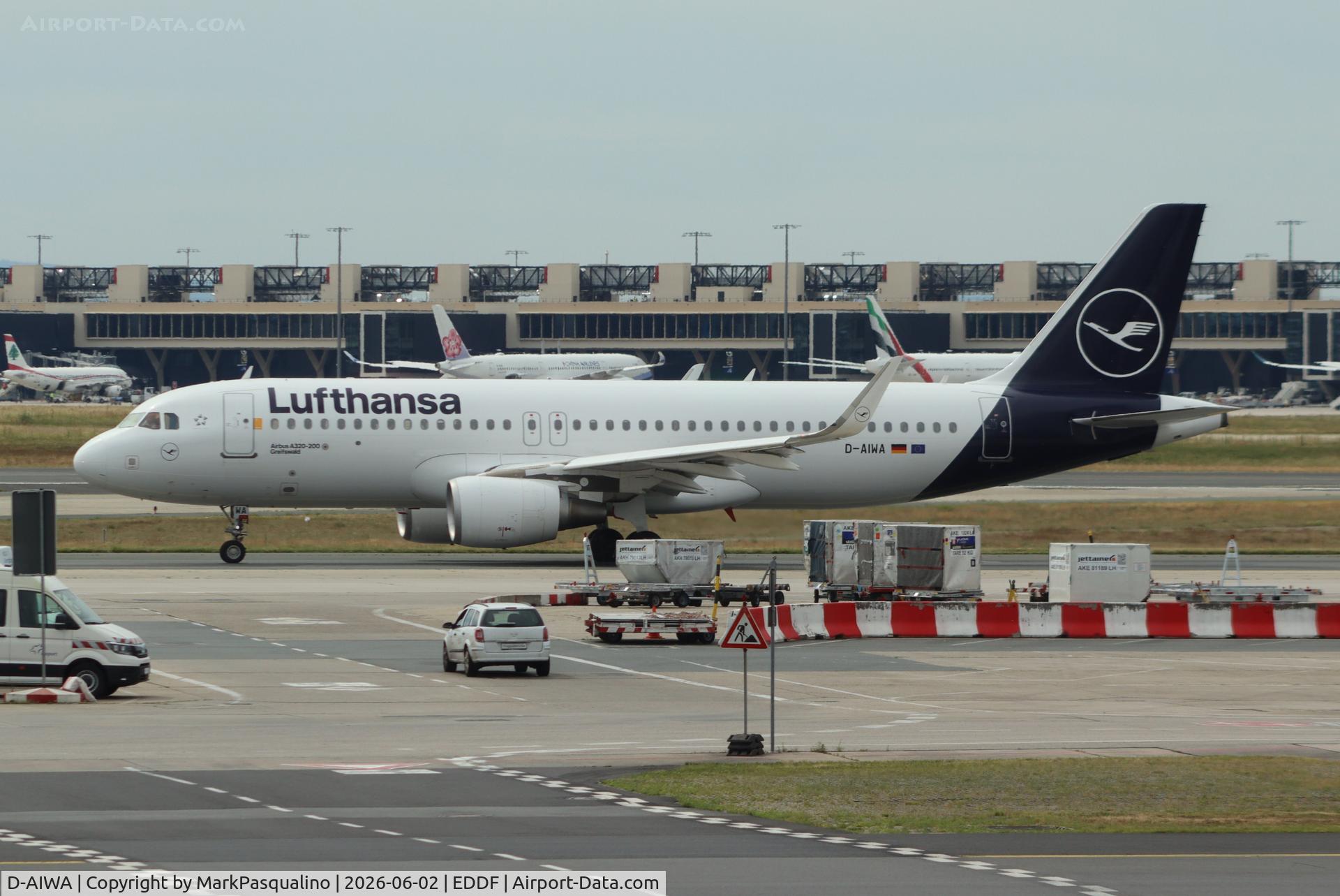 D-AIWA, 2017 Airbus A320-214, c/n 7681, Airbus A320-214