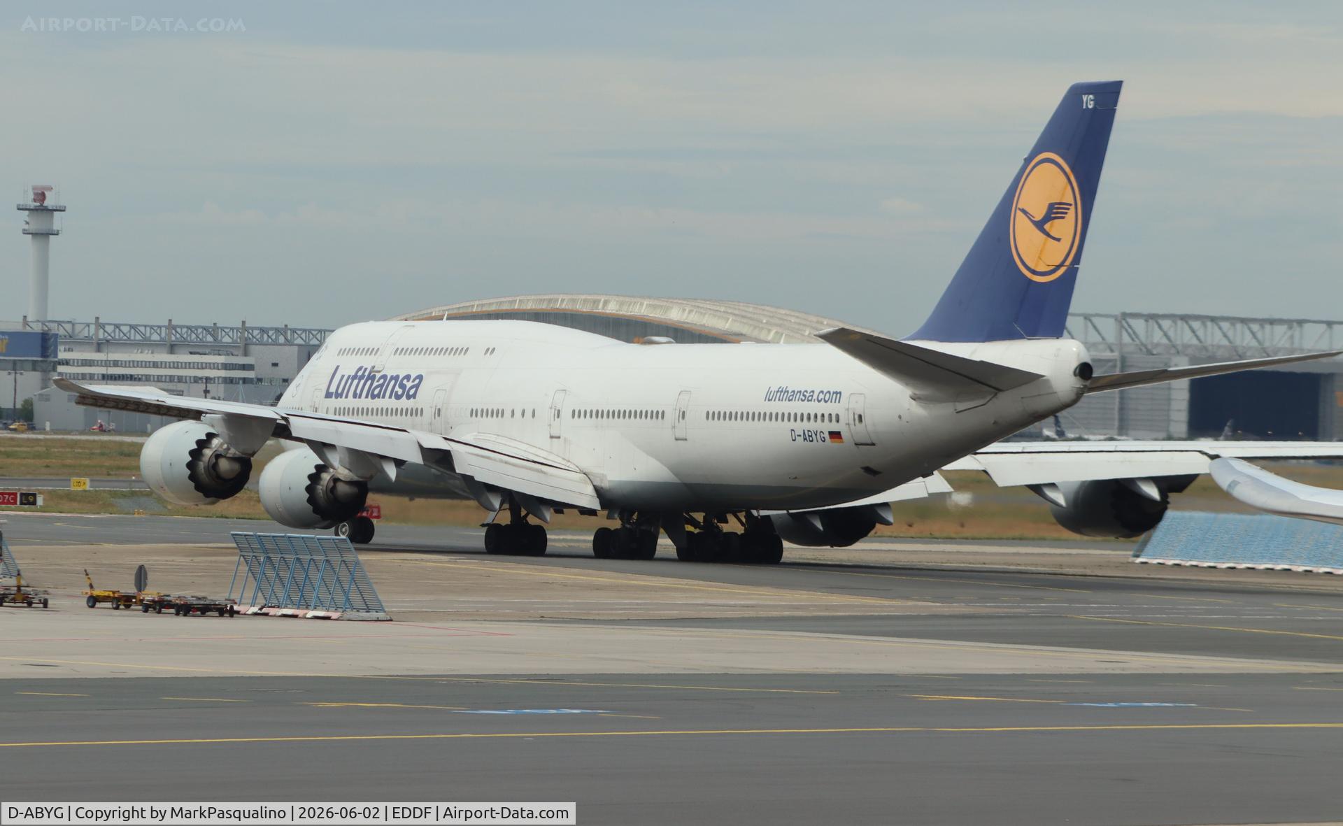 D-ABYG, 2013 Boeing 747-830, c/n 37831 l/n 1470, Boeing 747-830