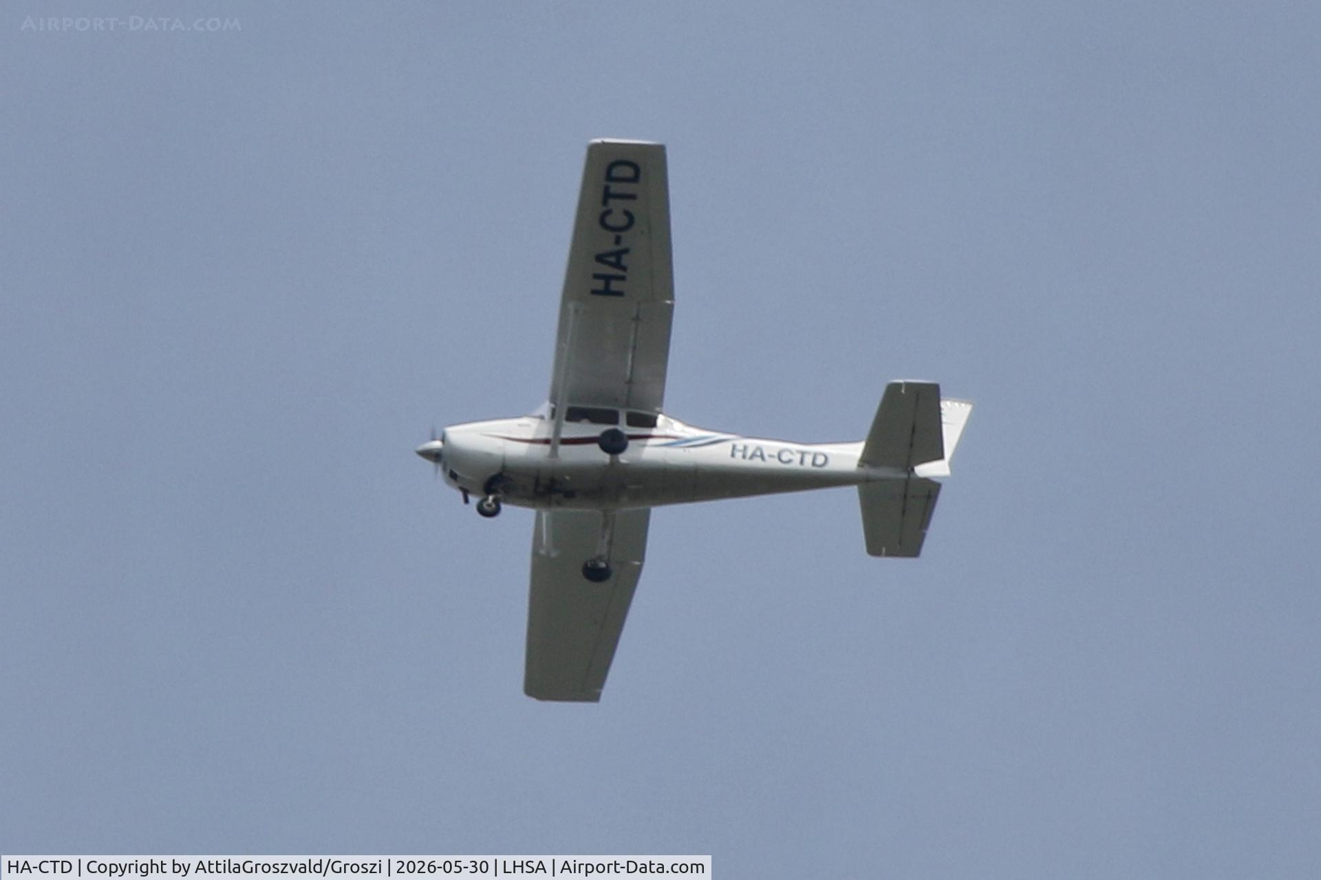 HA-CTD, 1974 Reims Cessna F172M, c/n 1121, LHSA - Szentkirályszabadja Airport, Hungary