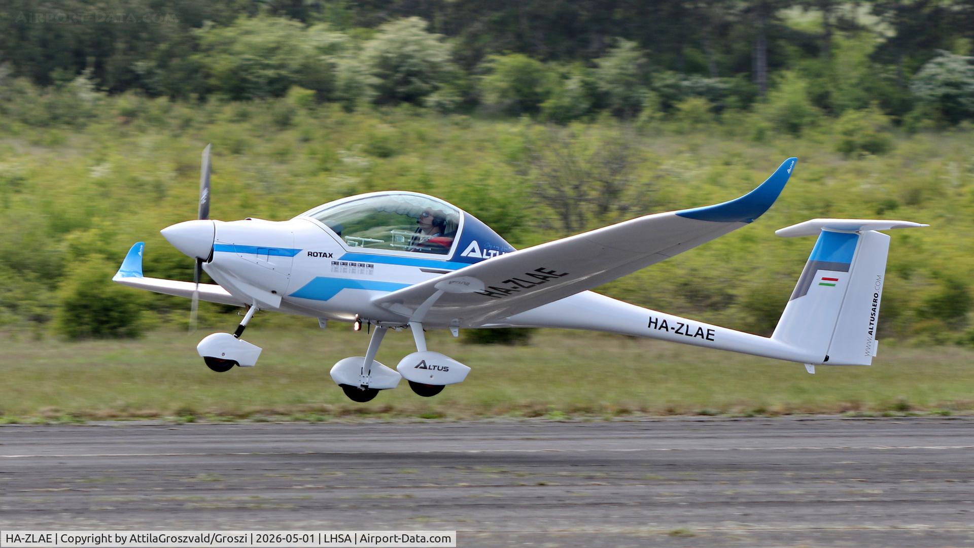 HA-ZLAE, 2026 Altus Aero Altus ST, c/n 006, LHSA - Szentkirályszabadja Airport, Hungary