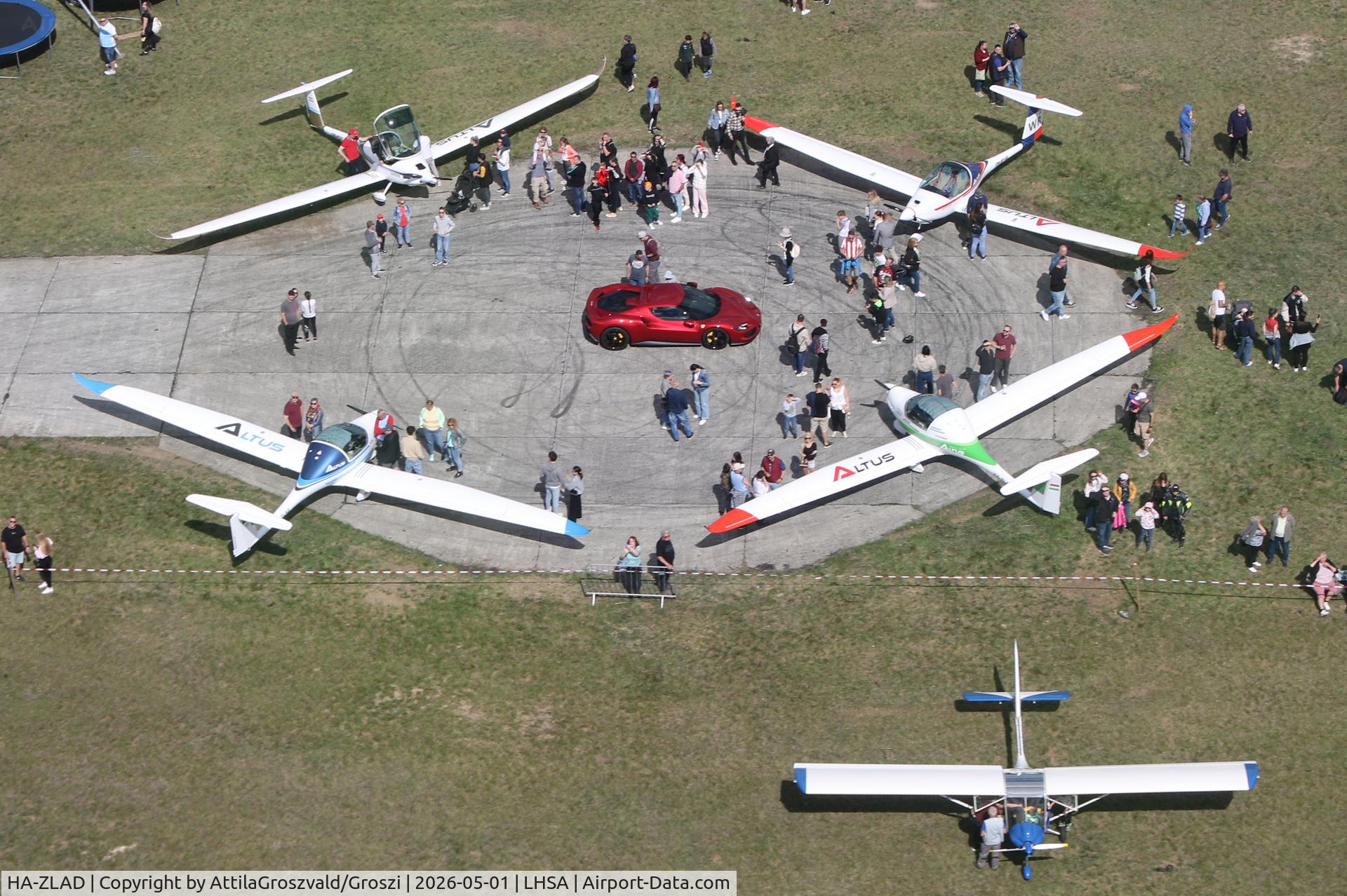 HA-ZLAD, 2025 Altus Aero Altus ST, c/n 003, LHSA - Szentkirályszabadja Airport, Hungary
