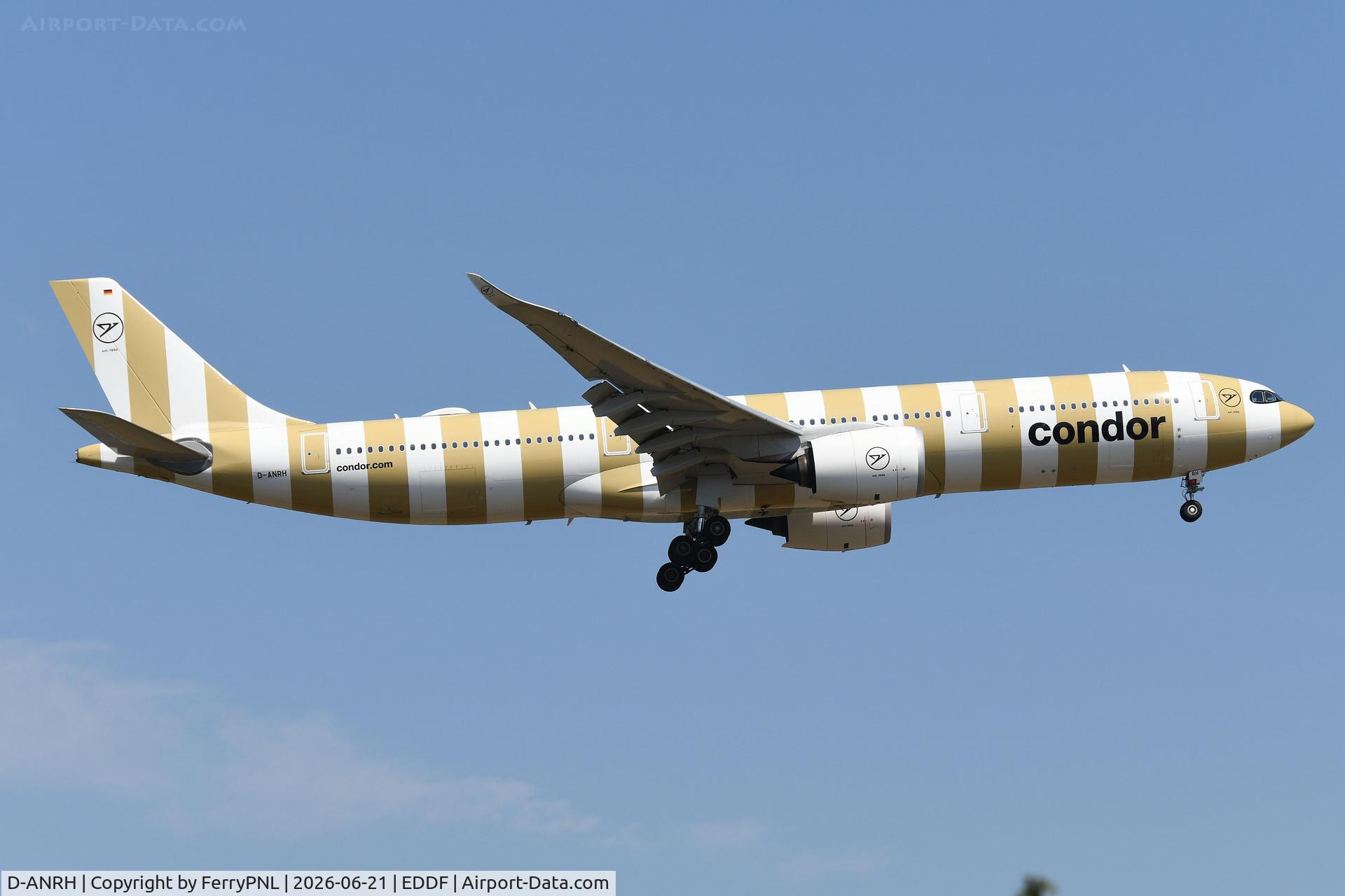 D-ANRH, 2022 Airbus A330-941, c/n 2024, Arrival of Condor A339