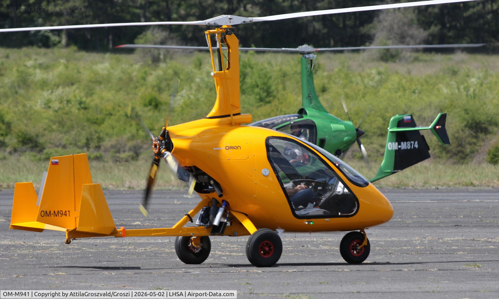OM-M941, Magni Gyro M24 Orion, c/n ., LHSA - Szentkirályszabadja Airport, Hungary