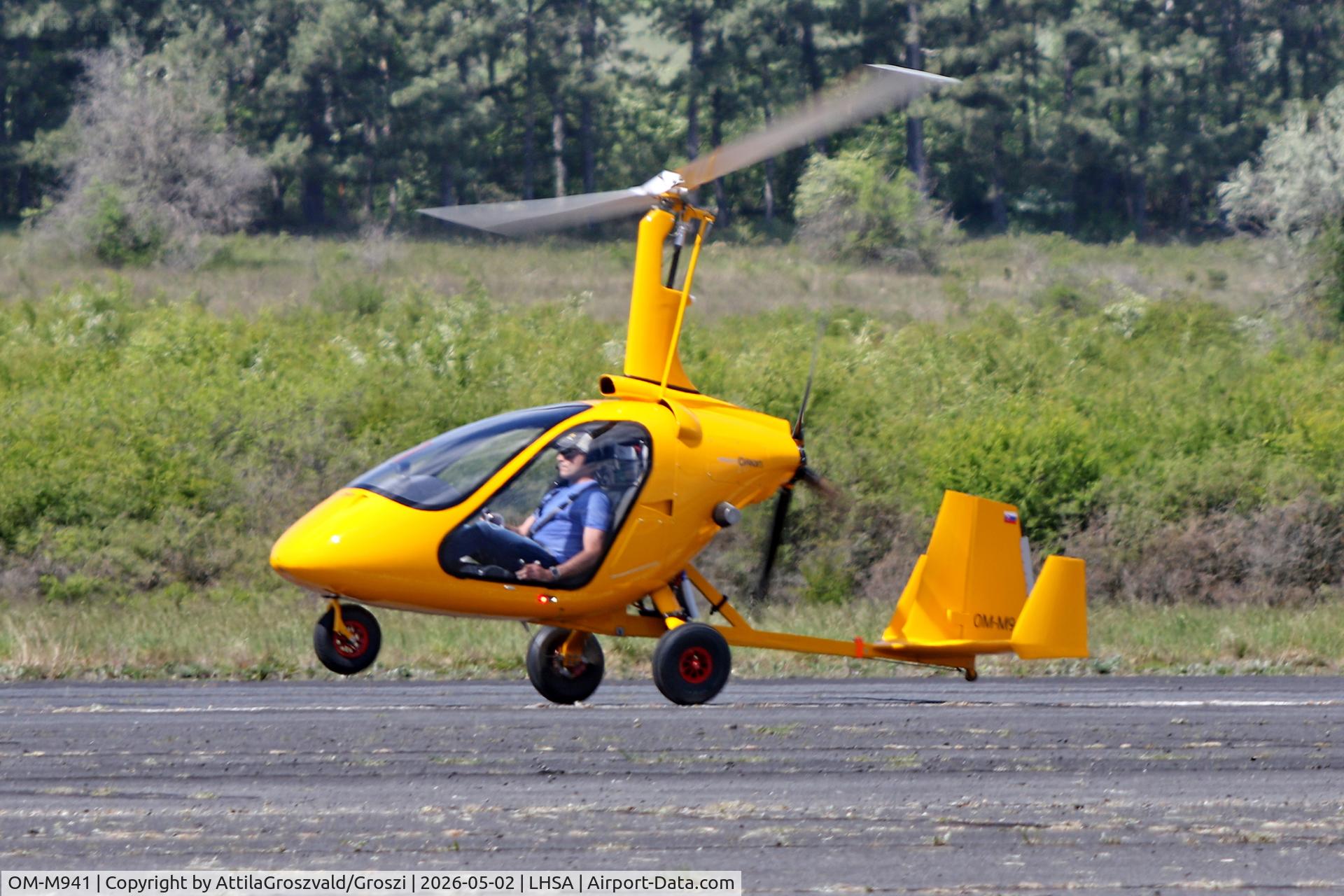 OM-M941, Magni Gyro M24 Orion, c/n ., LHSA - Szentkirályszabadja Airport, Hungary