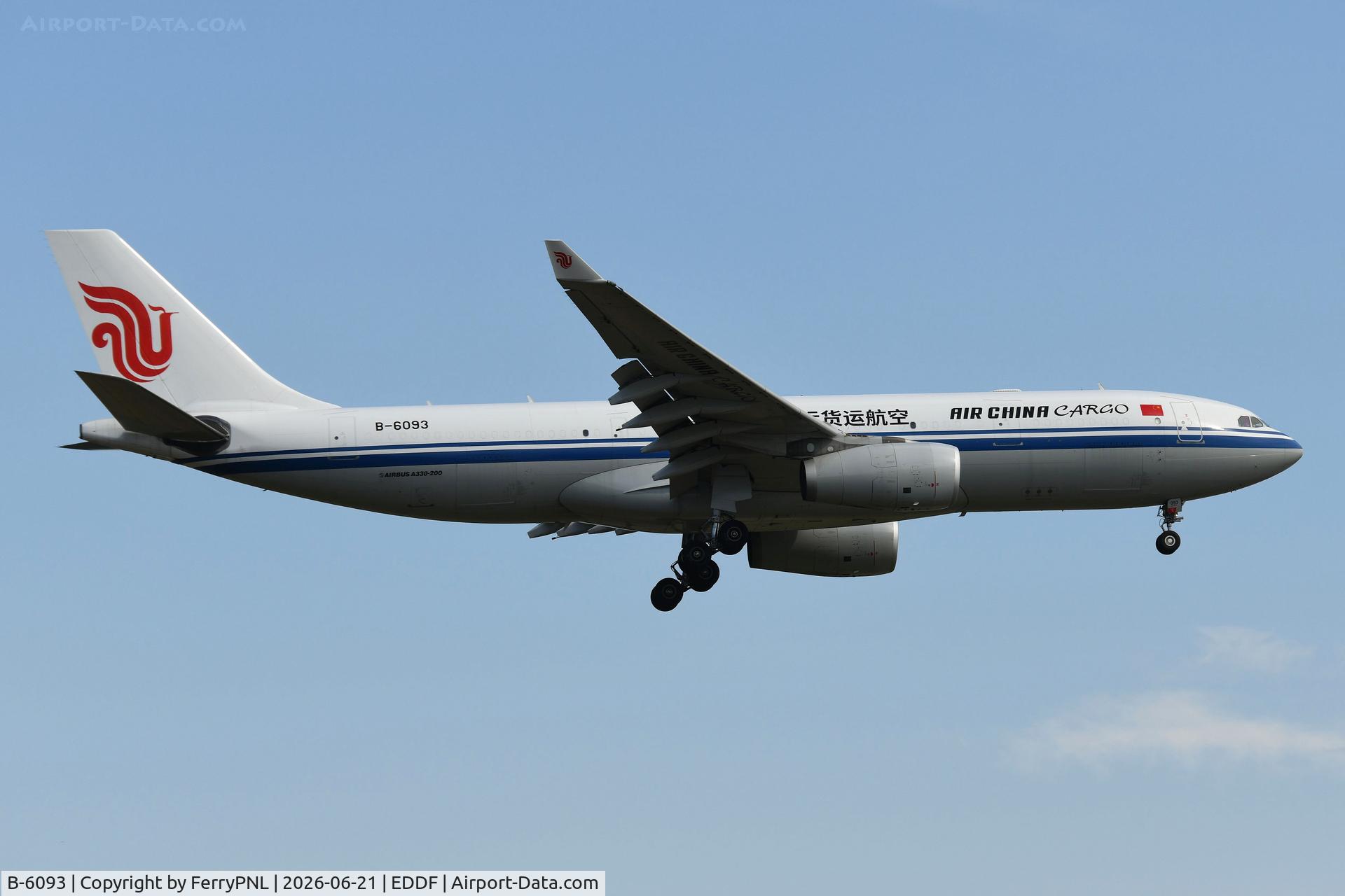B-6093, 2007 Airbus A330-243, c/n 884, Arrival of Air China Cargo A332F
