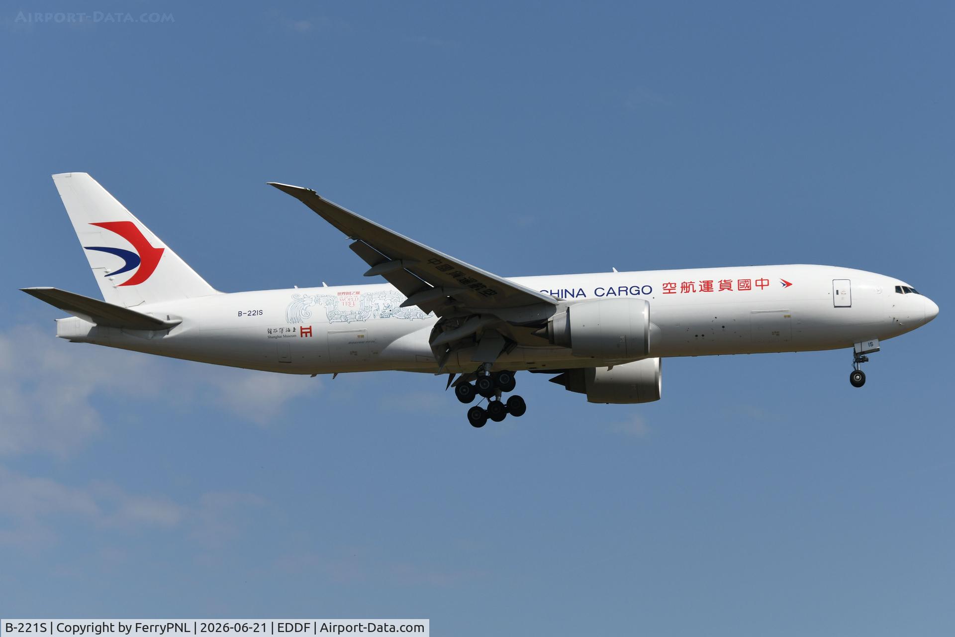B-221S, 2021 Boeing 777-F, c/n 67453 l/n 1707, China Cargo B772F