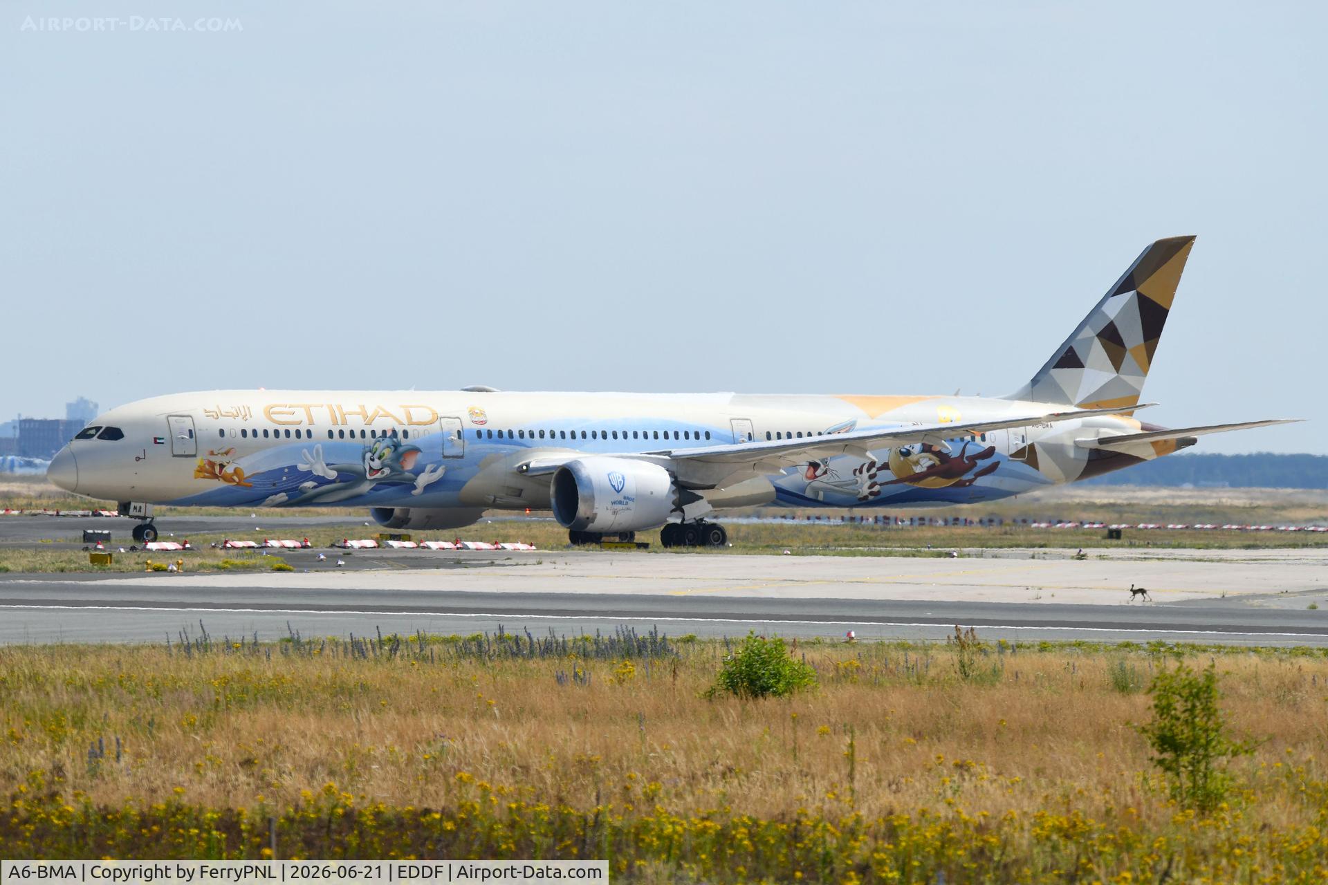 A6-BMA, 2018 Boeing 787-10 Dreamliner, c/n 60755 l/n 743, Etihad B787-10