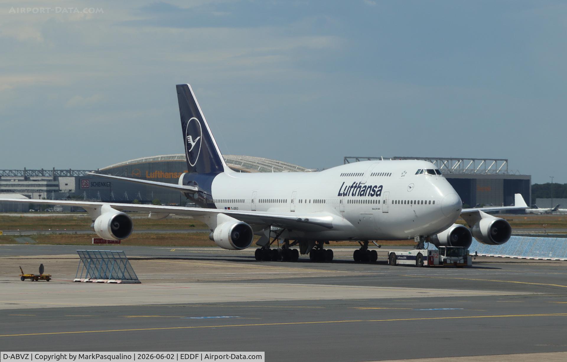 D-ABVZ, 2001 Boeing 747-430, c/n 29870 l/n 1264, Boeing 747-430