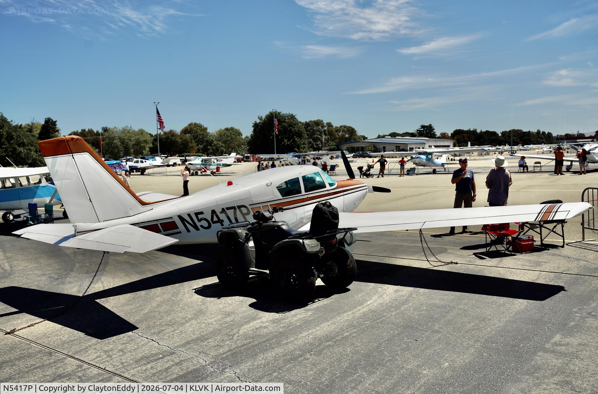 N5417P, 1958 Piper PA-24-250 Comanche, c/n 24-471, 4th of July Livermore airport in California 2026
