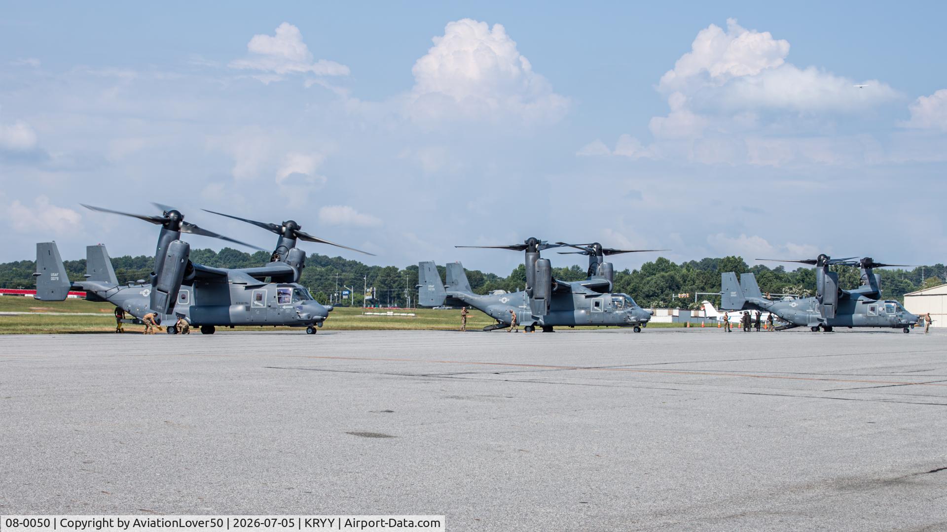 08-0050, 2008 Bell-Boeing CV-22B Osprey, c/n D1038, CV-22B flight of 3