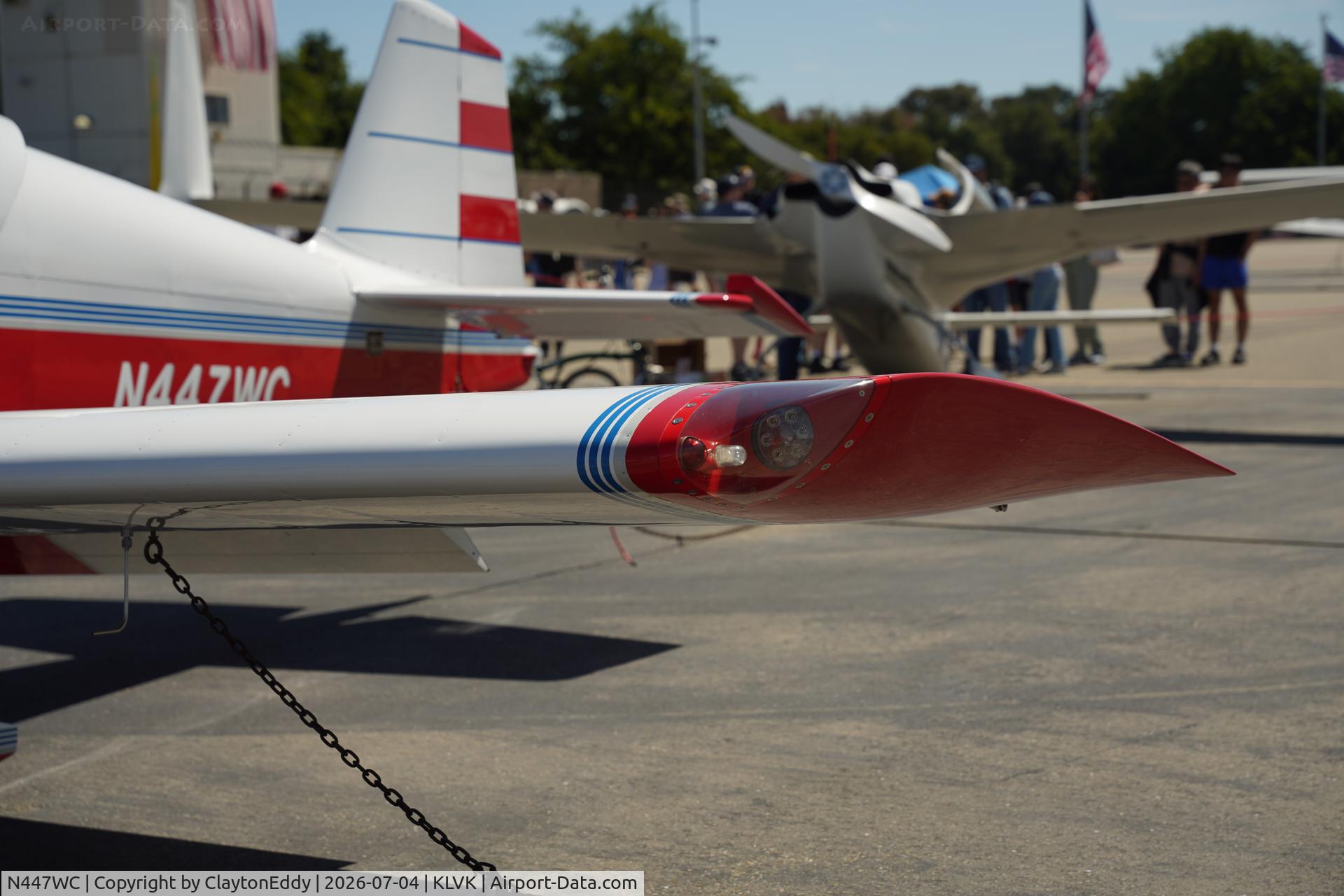 N447WC, Vans RV-6A, c/n 24124, 4th of July Livermore airport in California 2026