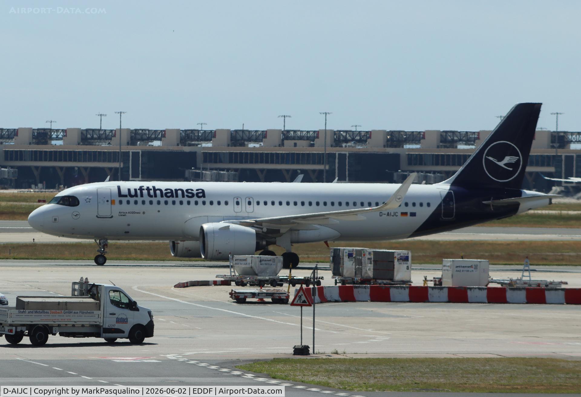 D-AIJC, 2020 Airbus A320-271N, c/n 9581, Airbus A320-271N
