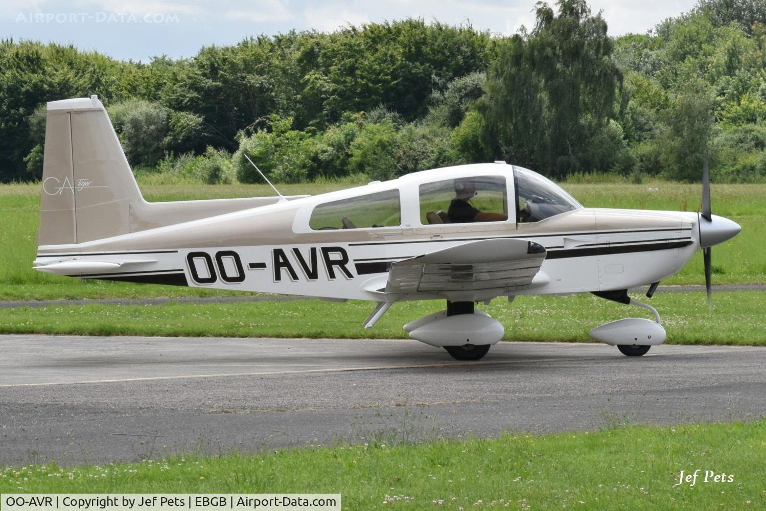 OO-AVR, 1979 Gulfstream American AA-5B Tiger, c/n AA5B-1165, At Grimbergen on 5-7-2026.