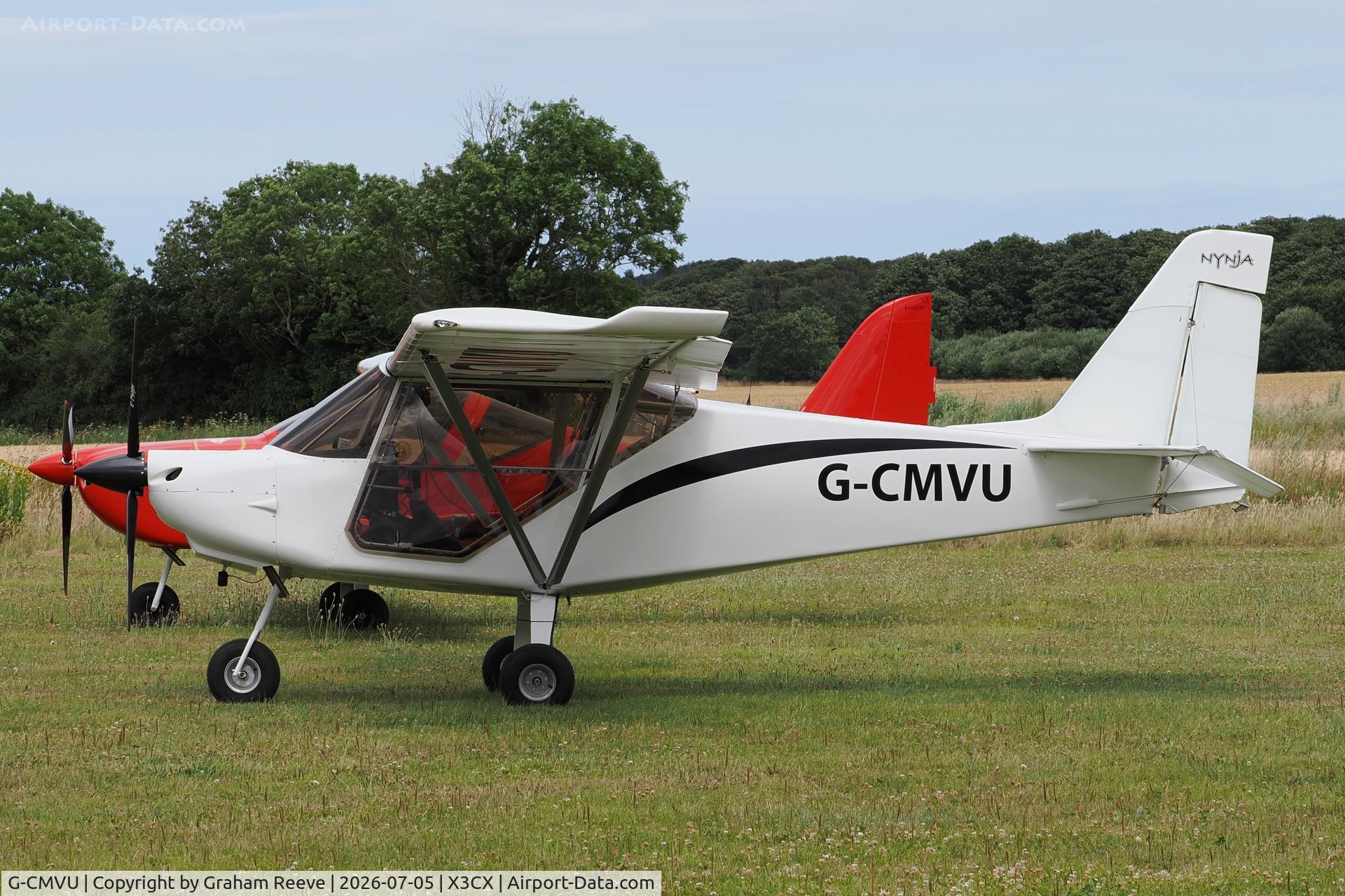 G-CMVU, 2024 Best Off SkyRanger Nynja 912S(1), c/n BMAA/HB/757, Parked at Northrepps.