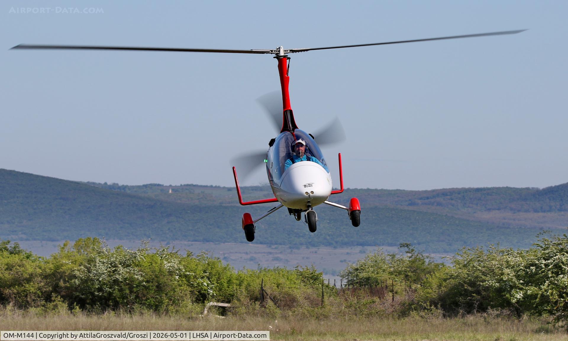 OM-M144, AutoGyro Europe Calidus, c/n ., LHSA - Szentkirályszabadja Airport, Hungary