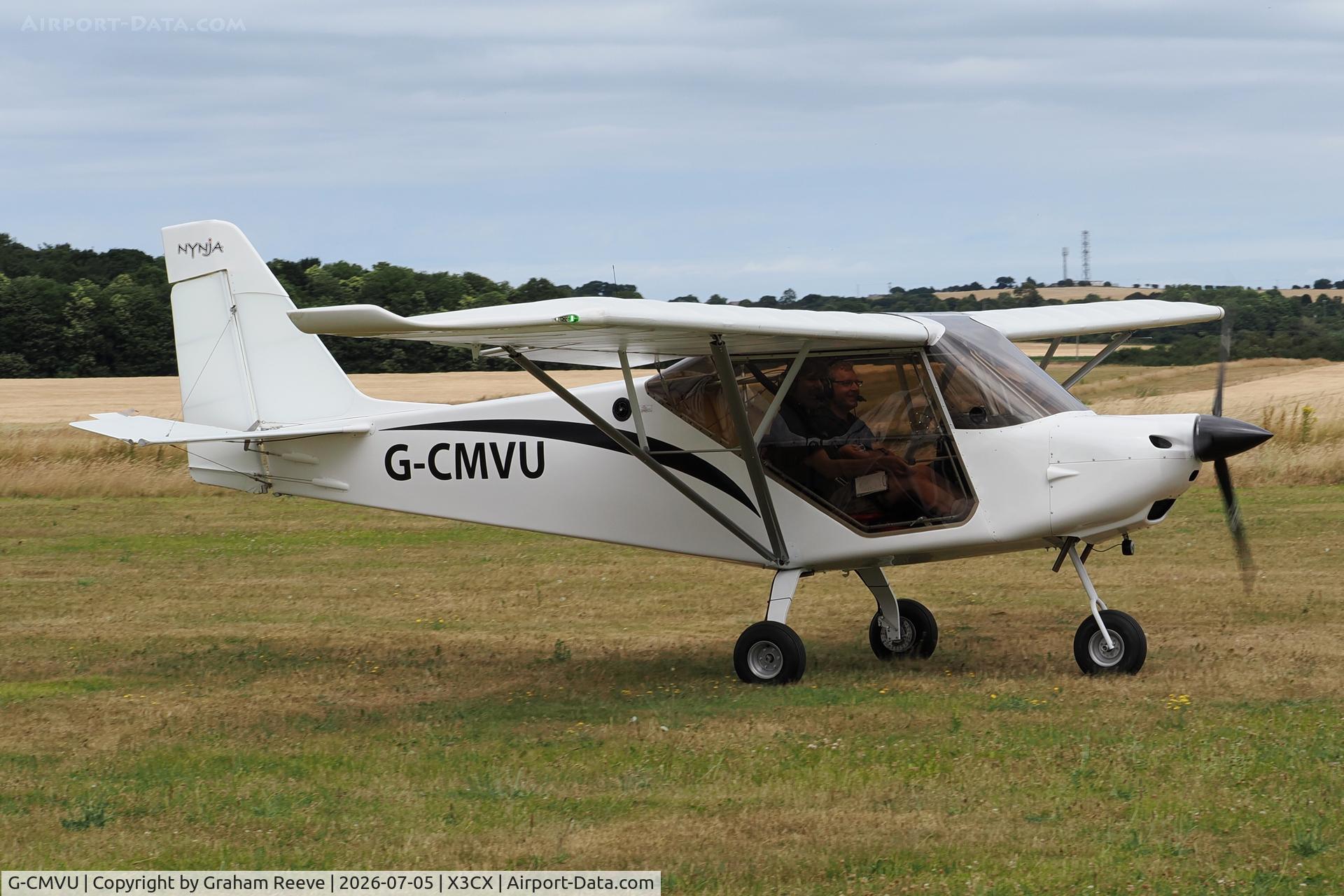 G-CMVU, 2024 Best Off SkyRanger Nynja 912S(1), c/n BMAA/HB/757, Just landed at Northrepps.