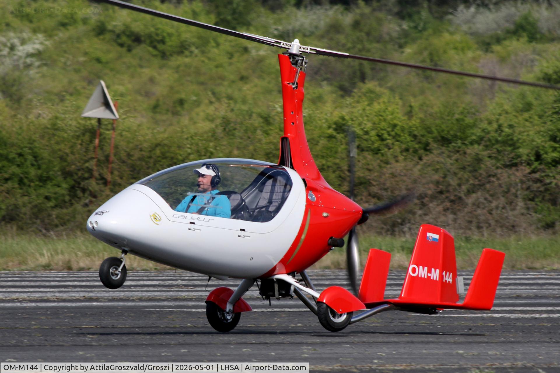 OM-M144, AutoGyro Europe Calidus, c/n ., LHSA - Szentkirályszabadja Airport, Hungary