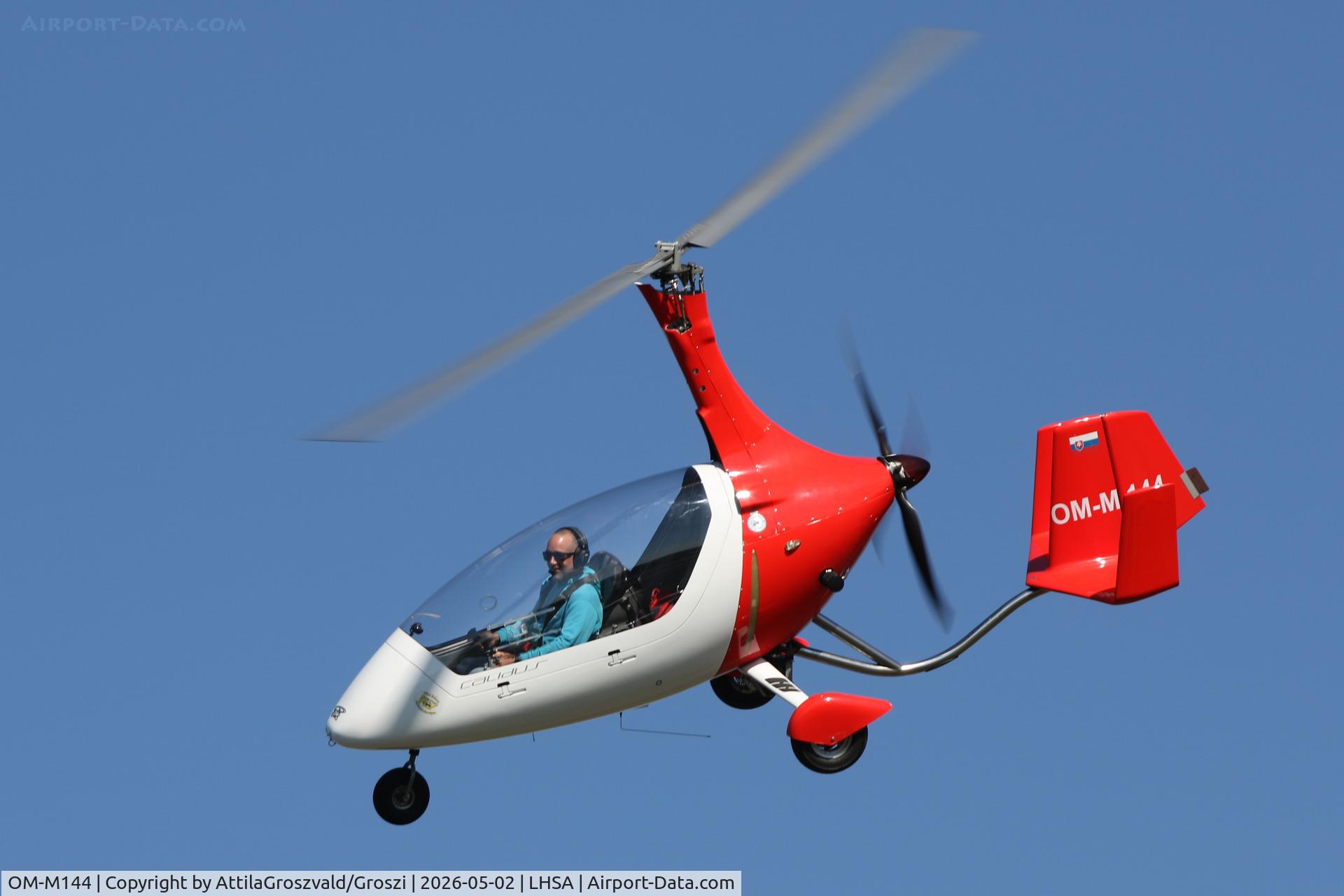 OM-M144, AutoGyro Europe Calidus, c/n ., LHSA - Szentkirályszabadja Airport, Hungary